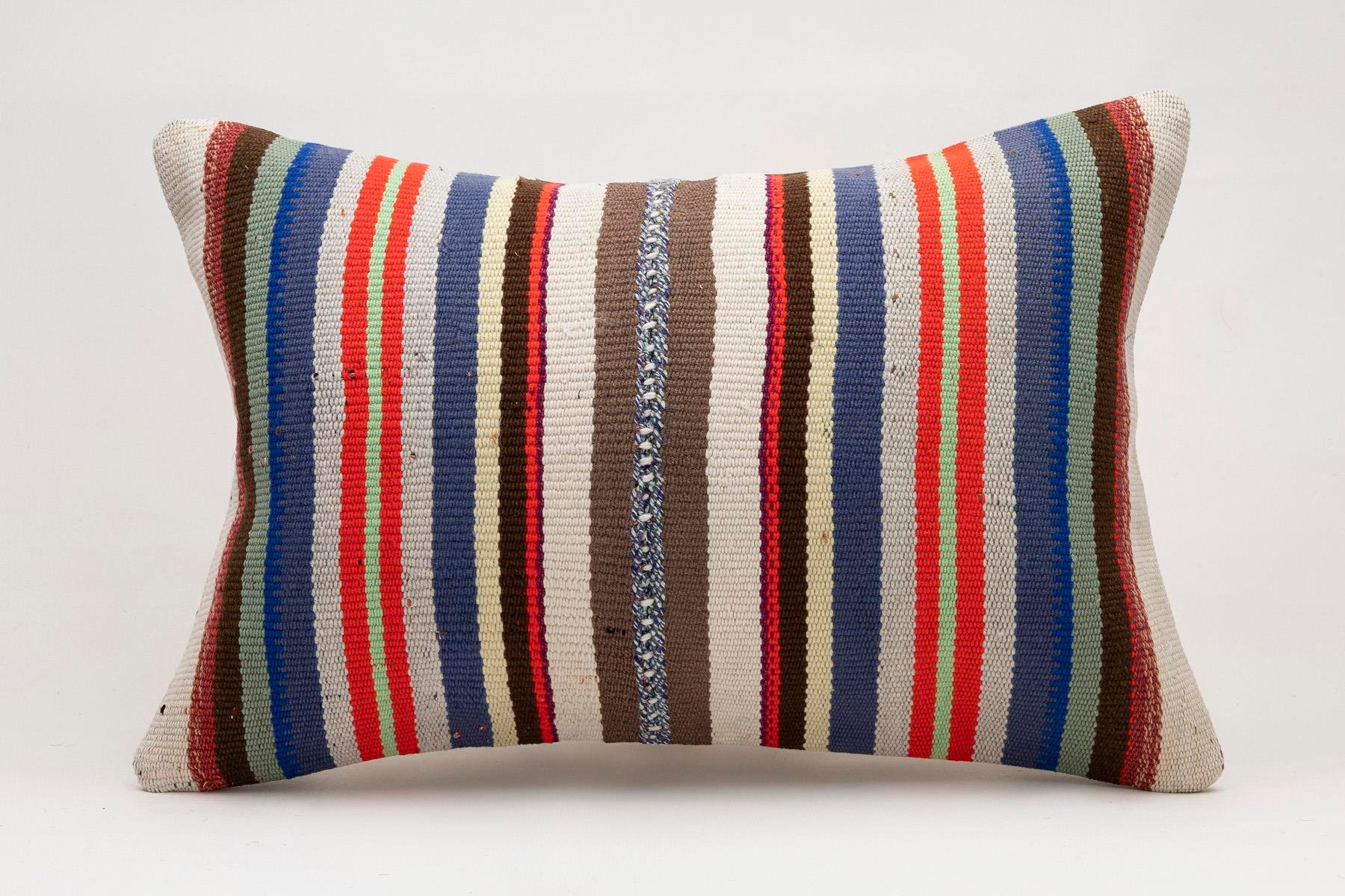 16x24 inches (40x60 cm) Kilim Pillow | KILIM WHOLESALE - Vintage Handmade Pillows - Vintage Handmade Kilim Rugs - It is 100% wool. Artistic and historical rugs. Old handwoven rugs. - Online hand woven rugs and kilim cushions sales. Shipping to a