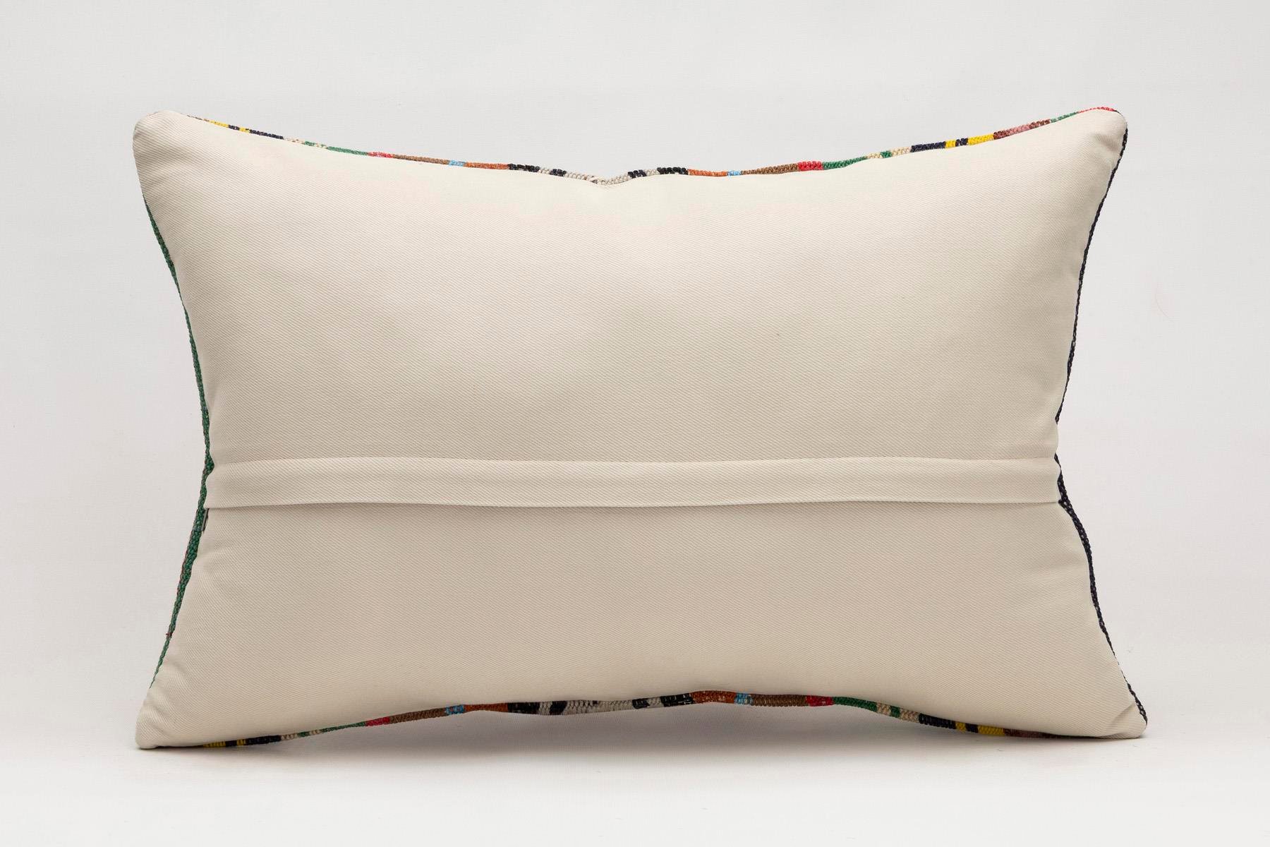 16x24 inches (40x60 cm) Kilim Pillow | KILIM WHOLESALE - Vintage Handmade Pillows - Vintage Handmade Kilim Rugs - It is 100% wool. Artistic and historical rugs. Old handwoven rugs. - Online hand woven rugs and kilim cushions sales. Shipping to a