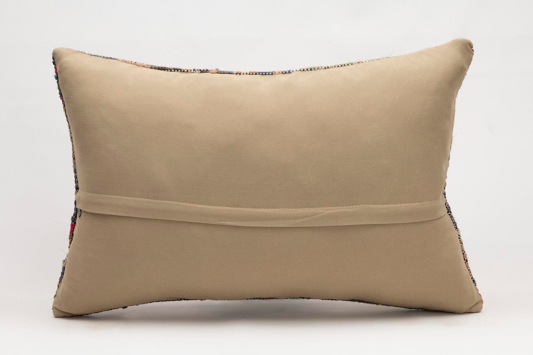 16x24 inches (40x60 cm) Kilim Pillow | KILIM WHOLESALE - Vintage Handmade Pillows - Vintage Handmade Kilim Rugs - It is 100% wool. Artistic and historical rugs. Old handwoven rugs. - Online hand woven rugs and kilim cushions sales. Shipping to a