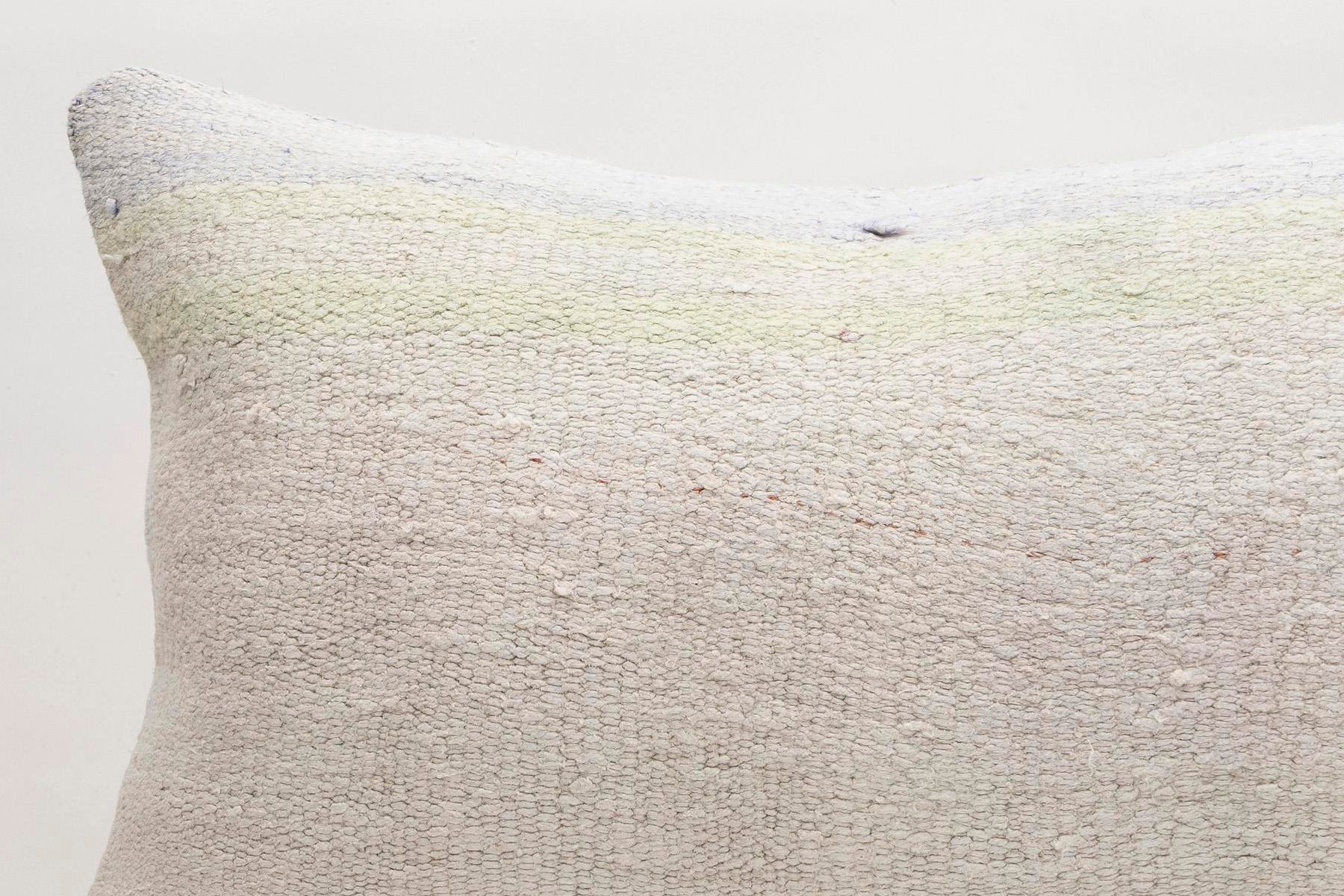 16x24 inches (40x60 cm) Kilim Pillow | KILIM WHOLESALE - Vintage Handmade Pillows - Vintage Handmade Kilim Rugs - It is 100% wool. Artistic and historical rugs. Old handwoven rugs. - Online hand woven rugs and kilim cushions sales. Shipping to a