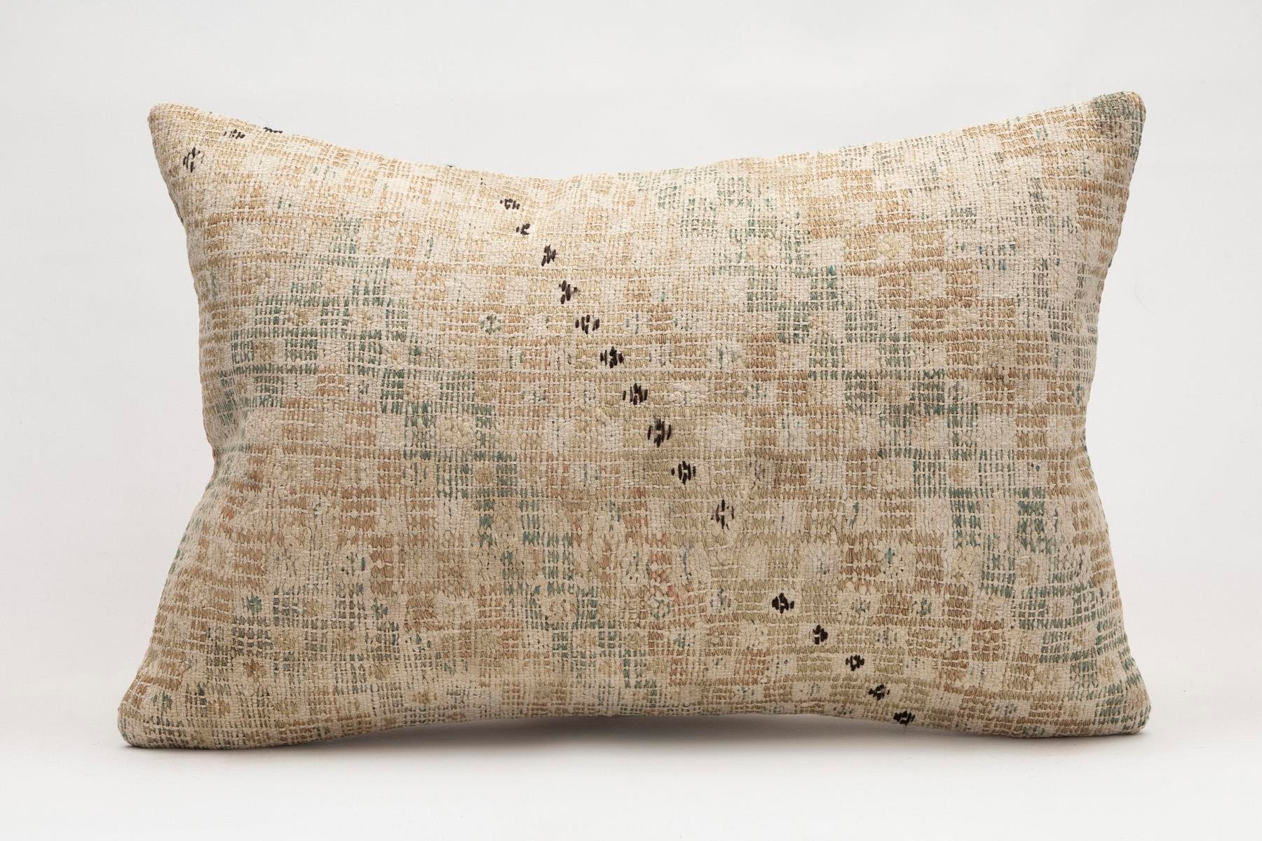 16x24 inches (40x60 cm) Kilim Pillow | KILIM WHOLESALE - Vintage Handmade Pillows - Vintage Handmade Kilim Rugs - It is 100% wool. Artistic and historical rugs. Old handwoven rugs. - Online hand woven rugs and kilim cushions sales. Shipping to a