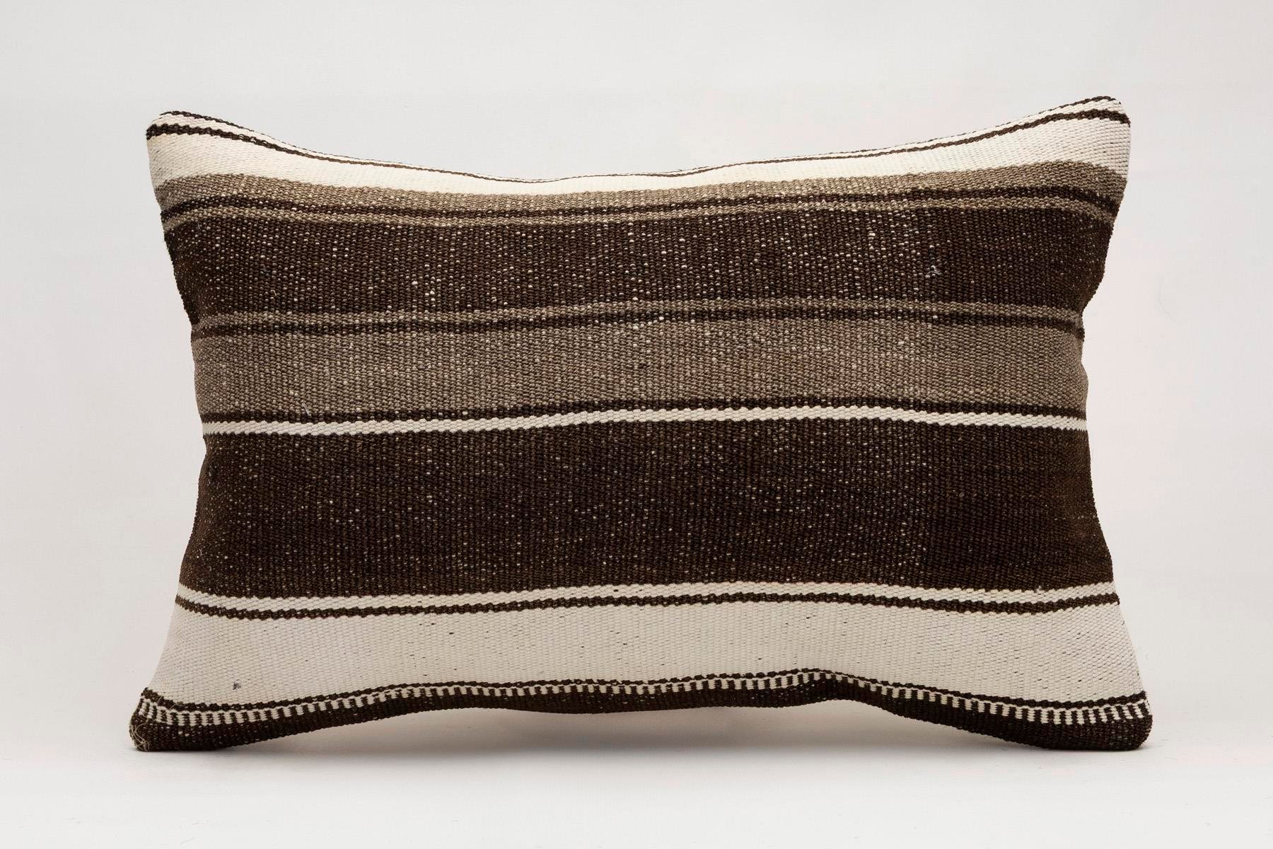 16x24 inches (40x60 cm) Kilim Pillow | KILIM WHOLESALE - Vintage Handmade Pillows - Vintage Handmade Kilim Rugs - It is 100% wool. Artistic and historical rugs. Old handwoven rugs. - Online hand woven rugs and kilim cushions sales. Shipping to a