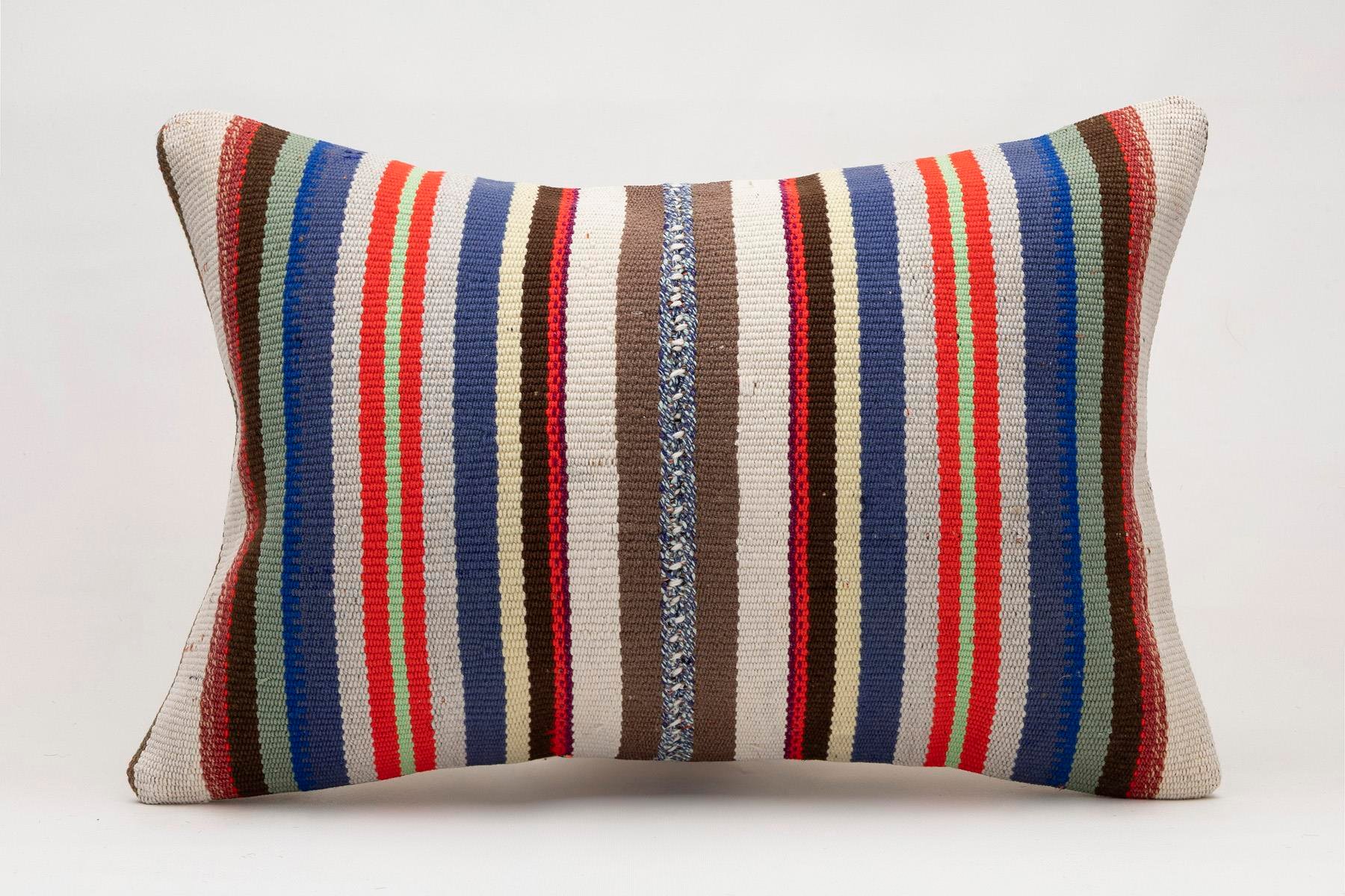 16x24 inches (40x60 cm) Kilim Pillow | KILIM WHOLESALE - Vintage Handmade Pillows - Vintage Handmade Kilim Rugs - It is 100% wool. Artistic and historical rugs. Old handwoven rugs. - Online hand woven rugs and kilim cushions sales. Shipping to a