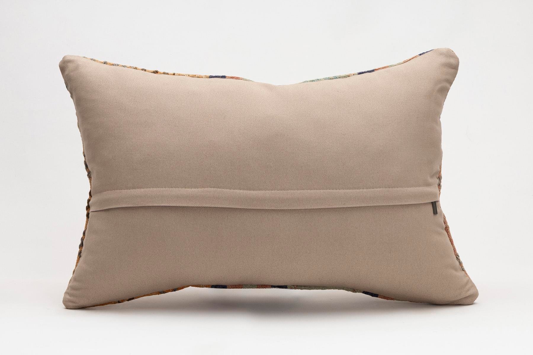 16x24 inches (40x60 cm) Kilim Pillow | KILIM WHOLESALE - Vintage Handmade Pillows - Vintage Handmade Kilim Rugs - It is 100% wool. Artistic and historical rugs. Old handwoven rugs. - Online hand woven rugs and kilim cushions sales. Shipping to a