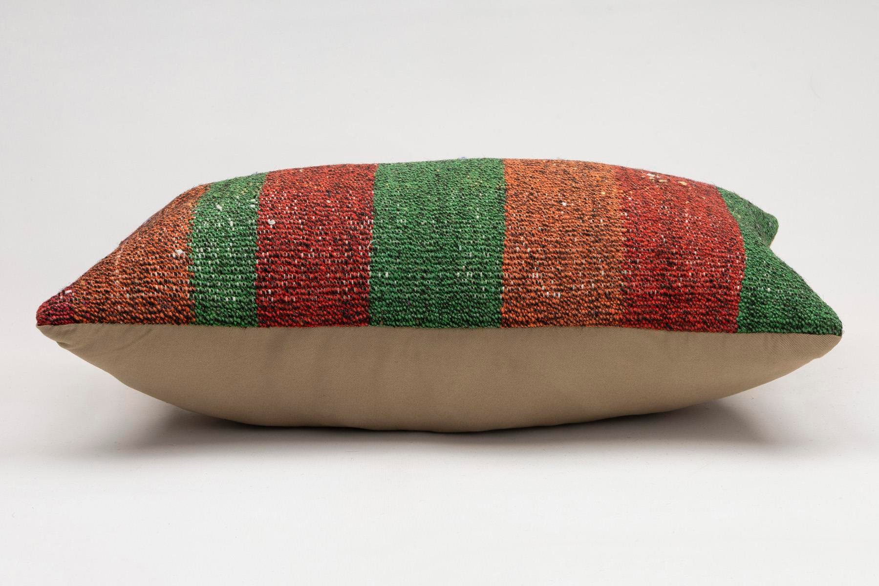 16x24 inches (40x60 cm) Kilim Pillow | KILIM WHOLESALE - Vintage Handmade Pillows - Vintage Handmade Kilim Rugs - It is 100% wool. Artistic and historical rugs. Old handwoven rugs. - Online hand woven rugs and kilim cushions sales. Shipping to a