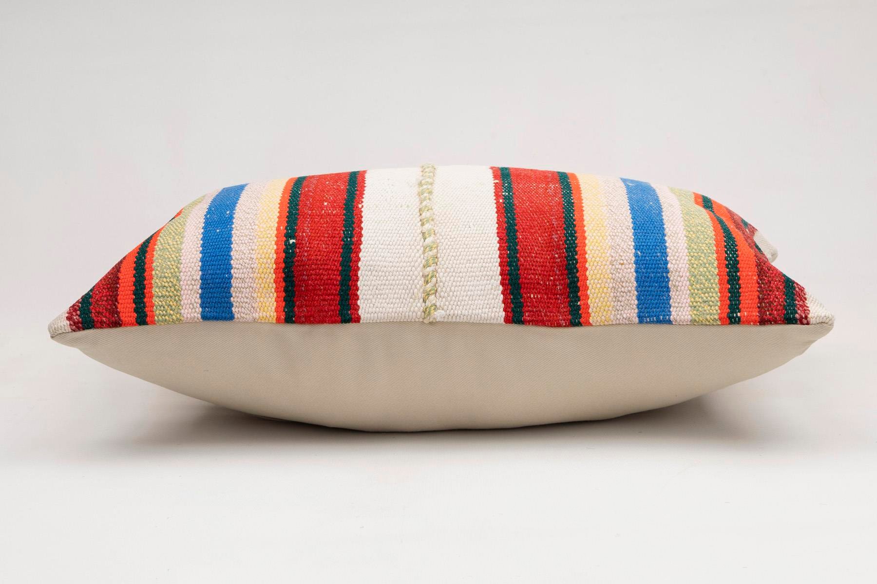 16x24 inches (40x60 cm) Kilim Pillow | KILIM WHOLESALE - Vintage Handmade Pillows - Vintage Handmade Kilim Rugs - It is 100% wool. Artistic and historical rugs. Old handwoven rugs. - Online hand woven rugs and kilim cushions sales. Shipping to a