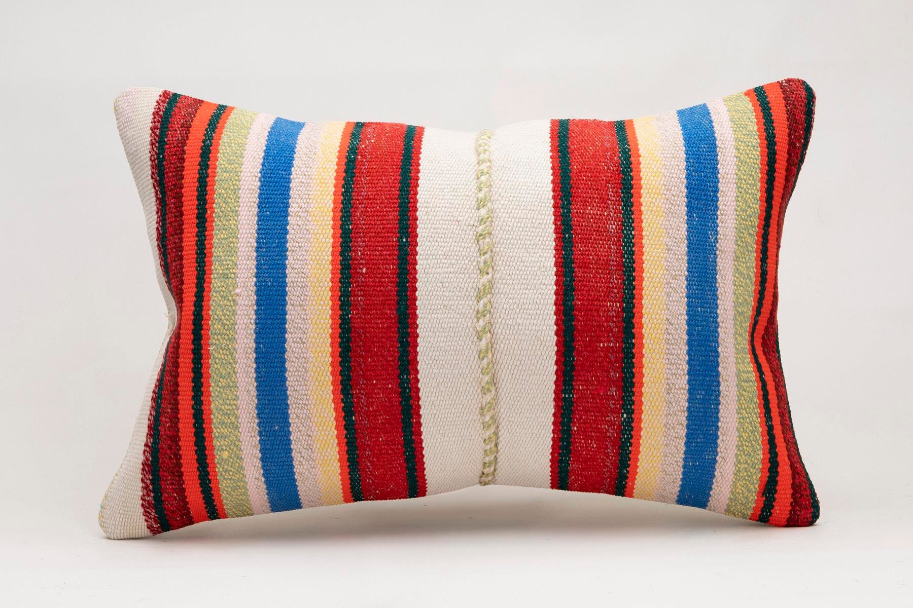 16x24 inches (40x60 cm) Kilim Pillow | KILIM WHOLESALE - Vintage Handmade Pillows - Vintage Handmade Kilim Rugs - It is 100% wool. Artistic and historical rugs. Old handwoven rugs. - Online hand woven rugs and kilim cushions sales. Shipping to a