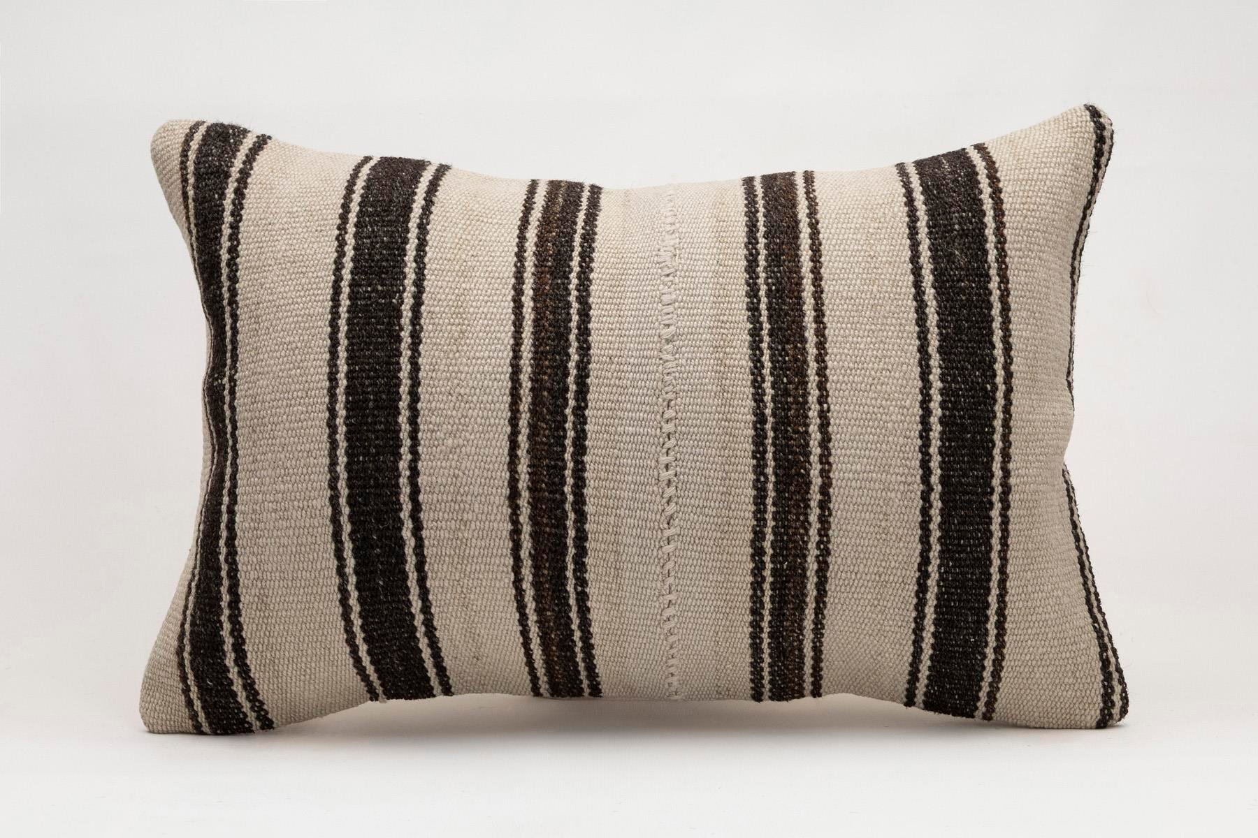16x24 inches (40x60 cm) Kilim Pillow | KILIM WHOLESALE - Vintage Handmade Pillows - Vintage Handmade Kilim Rugs - It is 100% wool. Artistic and historical rugs. Old handwoven rugs. - Online hand woven rugs and kilim cushions sales. Shipping to a