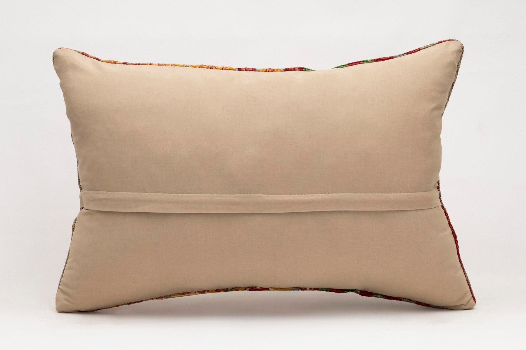 16x24 inches (40x60 cm) Kilim Pillow | KILIM WHOLESALE - Vintage Handmade Pillows - Vintage Handmade Kilim Rugs - It is 100% wool. Artistic and historical rugs. Old handwoven rugs. - Online hand woven rugs and kilim cushions sales. Shipping to a