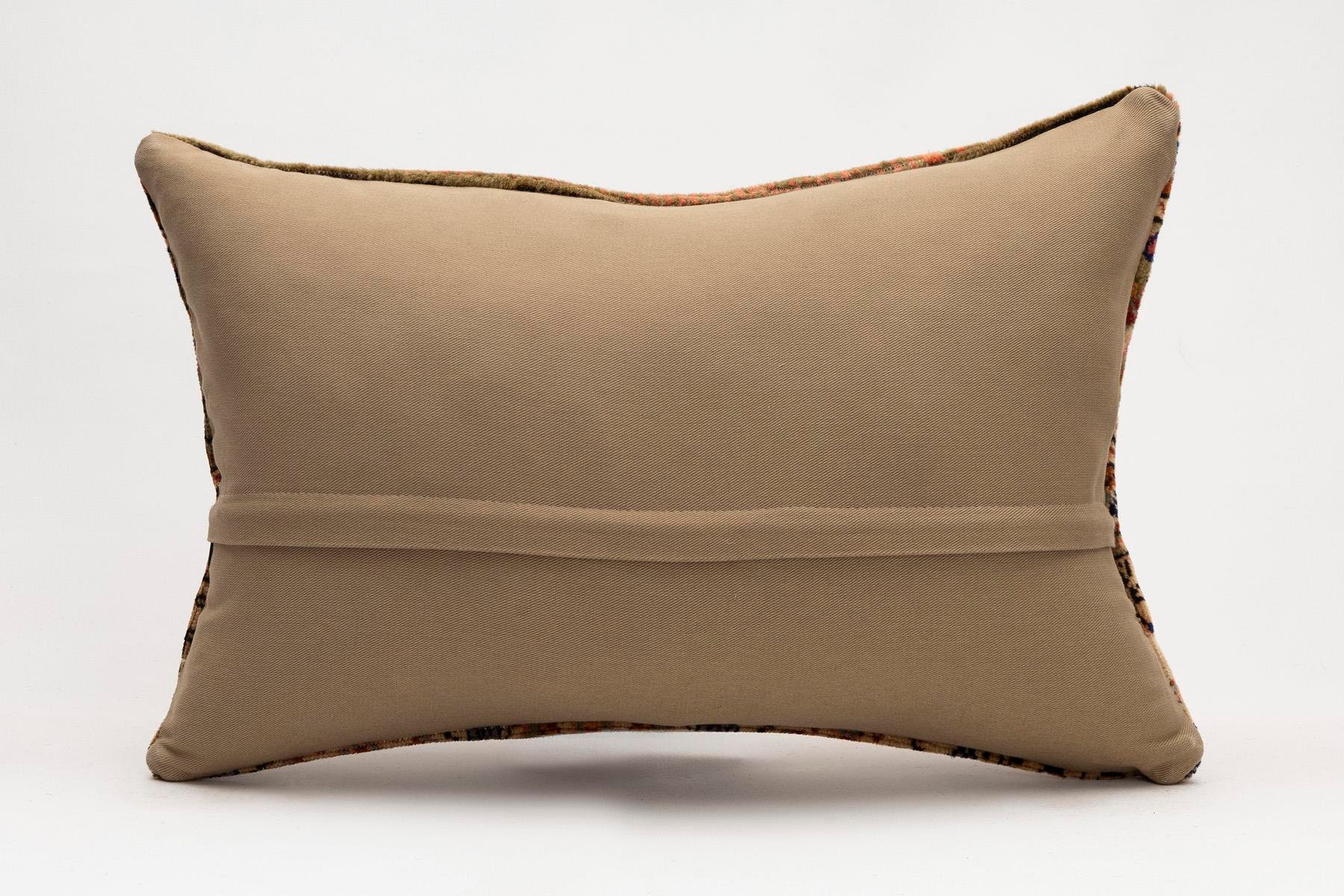 16x24 inches (40x60 cm) Kilim Pillow | KILIM WHOLESALE - Vintage Handmade Pillows - Vintage Handmade Kilim Rugs - It is 100% wool. Artistic and historical rugs. Old handwoven rugs. - Online hand woven rugs and kilim cushions sales. Shipping to a