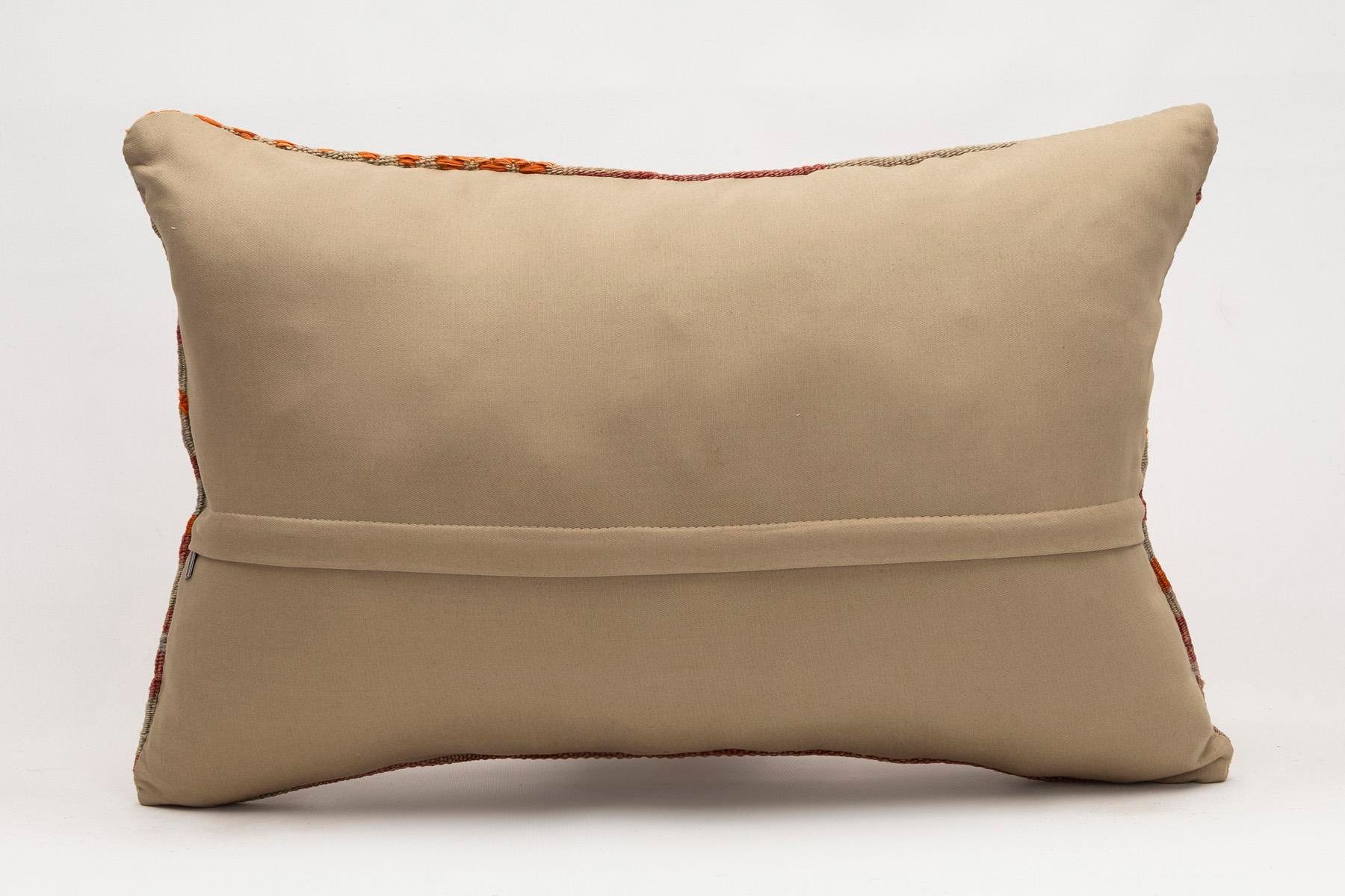 16x24 inches (40x60 cm) Kilim Pillow | KILIM WHOLESALE - Vintage Handmade Pillows - Vintage Handmade Kilim Rugs - It is 100% wool. Artistic and historical rugs. Old handwoven rugs. - Online hand woven rugs and kilim cushions sales. Shipping to a