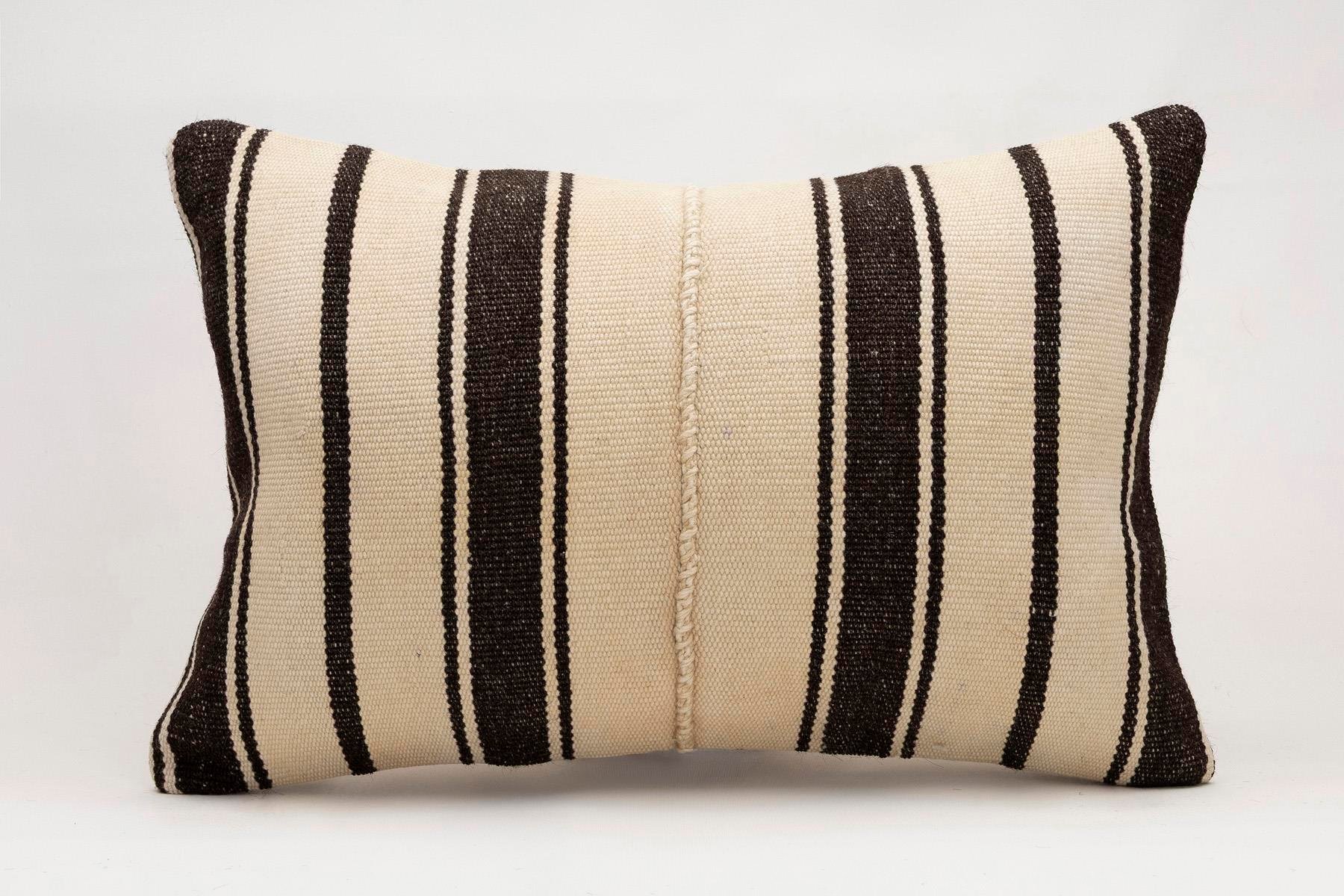 16x24 inches (40x60 cm) Kilim Pillow | KILIM WHOLESALE - Vintage Handmade Pillows - Vintage Handmade Kilim Rugs - It is 100% wool. Artistic and historical rugs. Old handwoven rugs. - Online hand woven rugs and kilim cushions sales. Shipping to a