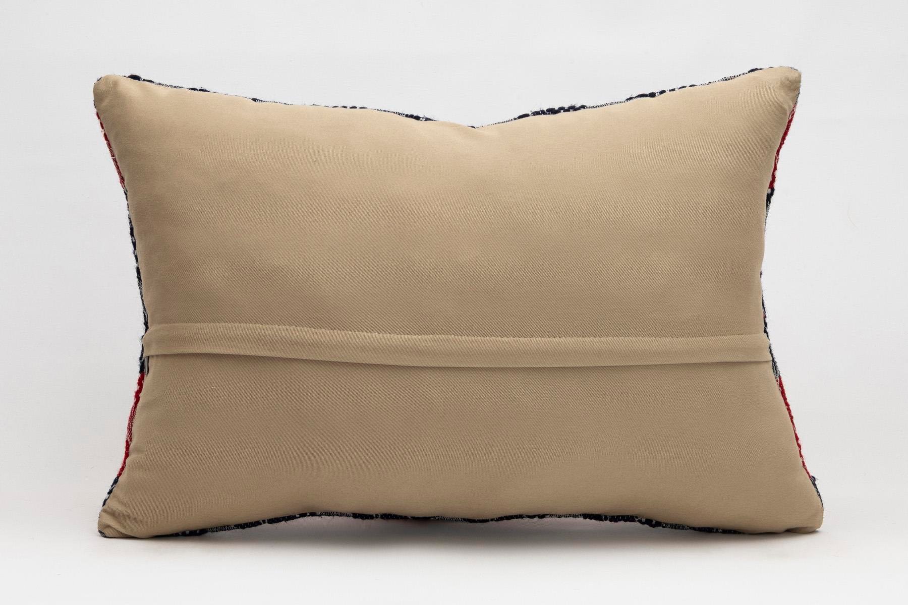 16x24 inches (40x60 cm) Kilim Pillow | KILIM WHOLESALE - Vintage Handmade Pillows - Vintage Handmade Kilim Rugs - It is 100% wool. Artistic and historical rugs. Old handwoven rugs. - Online hand woven rugs and kilim cushions sales. Shipping to a