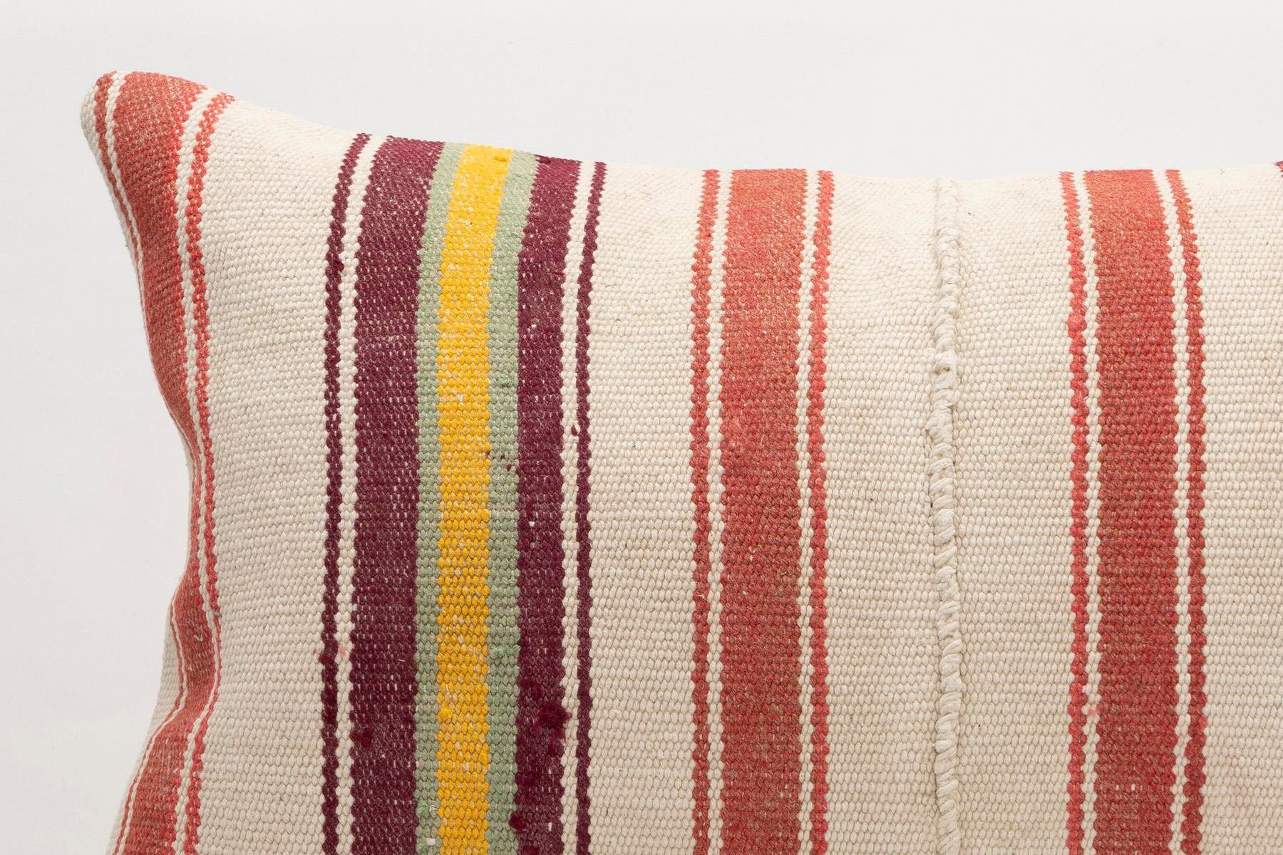 16x24 inches (40x60 cm) Kilim Pillow | KILIM WHOLESALE - Vintage Handmade Pillows - Vintage Handmade Kilim Rugs - It is 100% wool. Artistic and historical rugs. Old handwoven rugs. - Online hand woven rugs and kilim cushions sales. Shipping to a