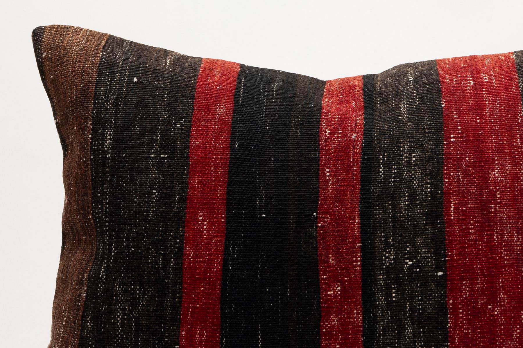 16x24 inches (40x60 cm) Kilim Pillow | KILIM WHOLESALE - Vintage Handmade Pillows - Vintage Handmade Kilim Rugs - It is 100% wool. Artistic and historical rugs. Old handwoven rugs. - Online hand woven rugs and kilim cushions sales. Shipping to a