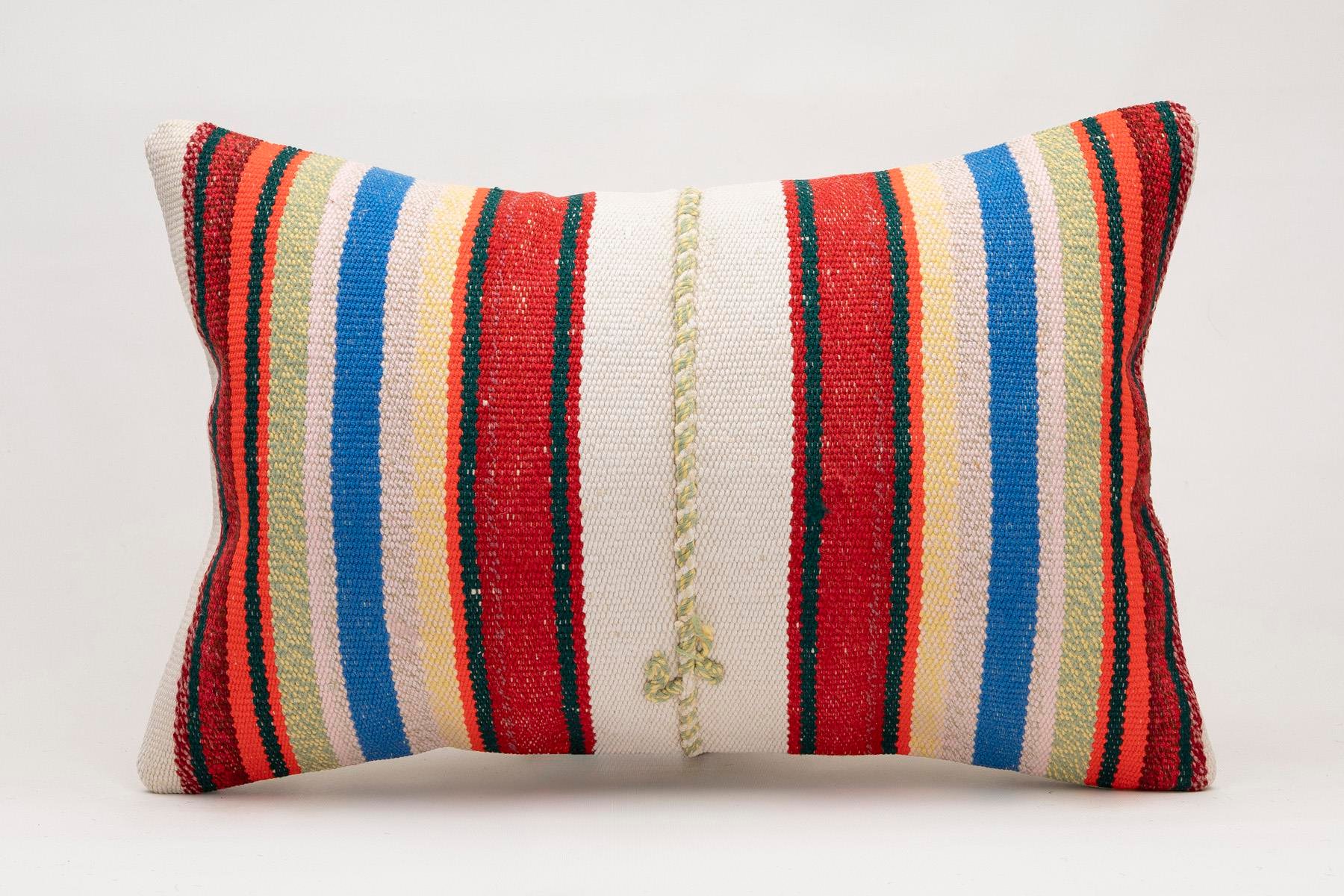 16x24 inches (40x60 cm) Kilim Pillow | KILIM WHOLESALE - Vintage Handmade Pillows - Vintage Handmade Kilim Rugs - It is 100% wool. Artistic and historical rugs. Old handwoven rugs. - Online hand woven rugs and kilim cushions sales. Shipping to a