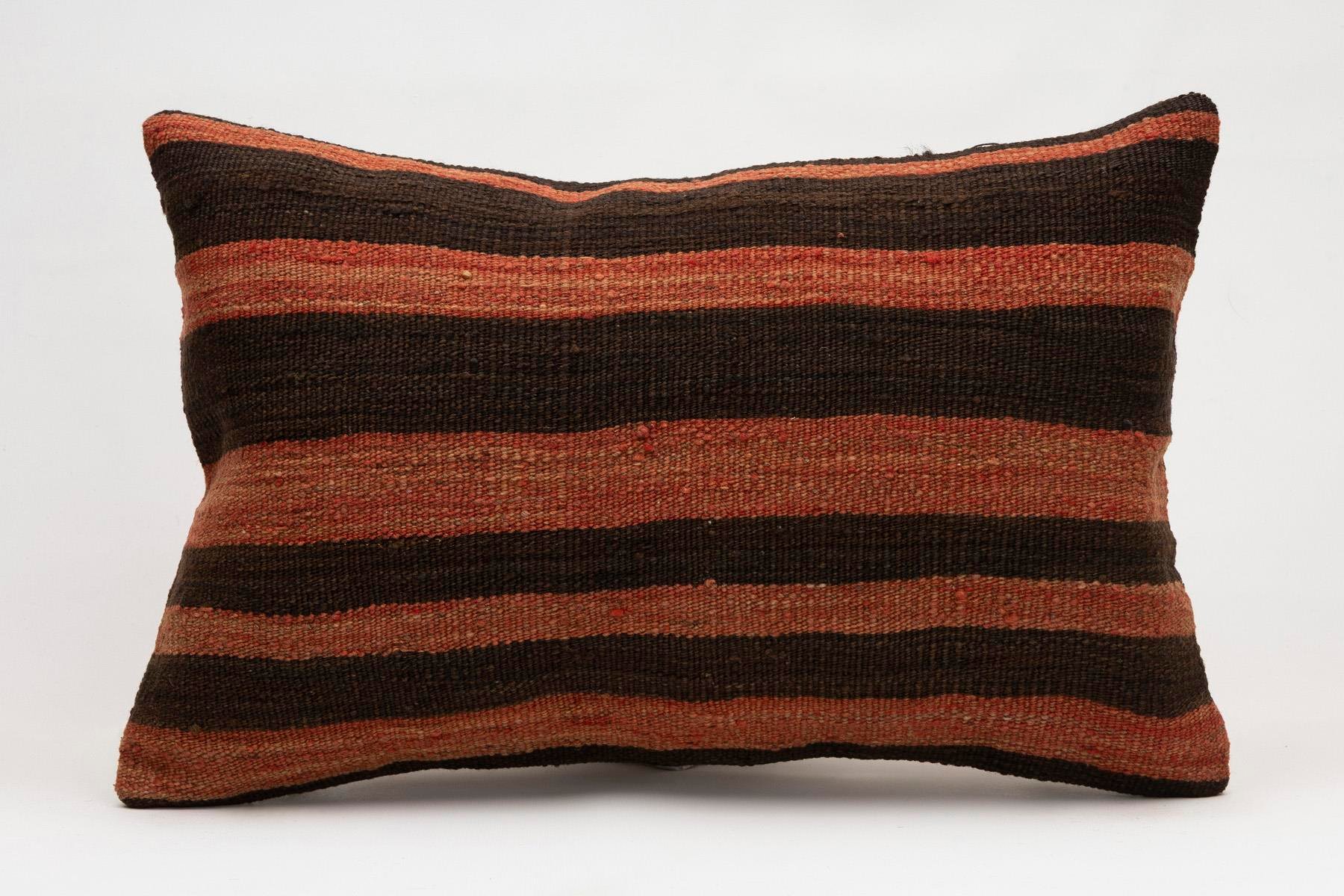 16x24 inches (40x60 cm) Kilim Pillow | KILIM WHOLESALE - Vintage Handmade Pillows - Vintage Handmade Kilim Rugs - It is 100% wool. Artistic and historical rugs. Old handwoven rugs. - Online hand woven rugs and kilim cushions sales. Shipping to a