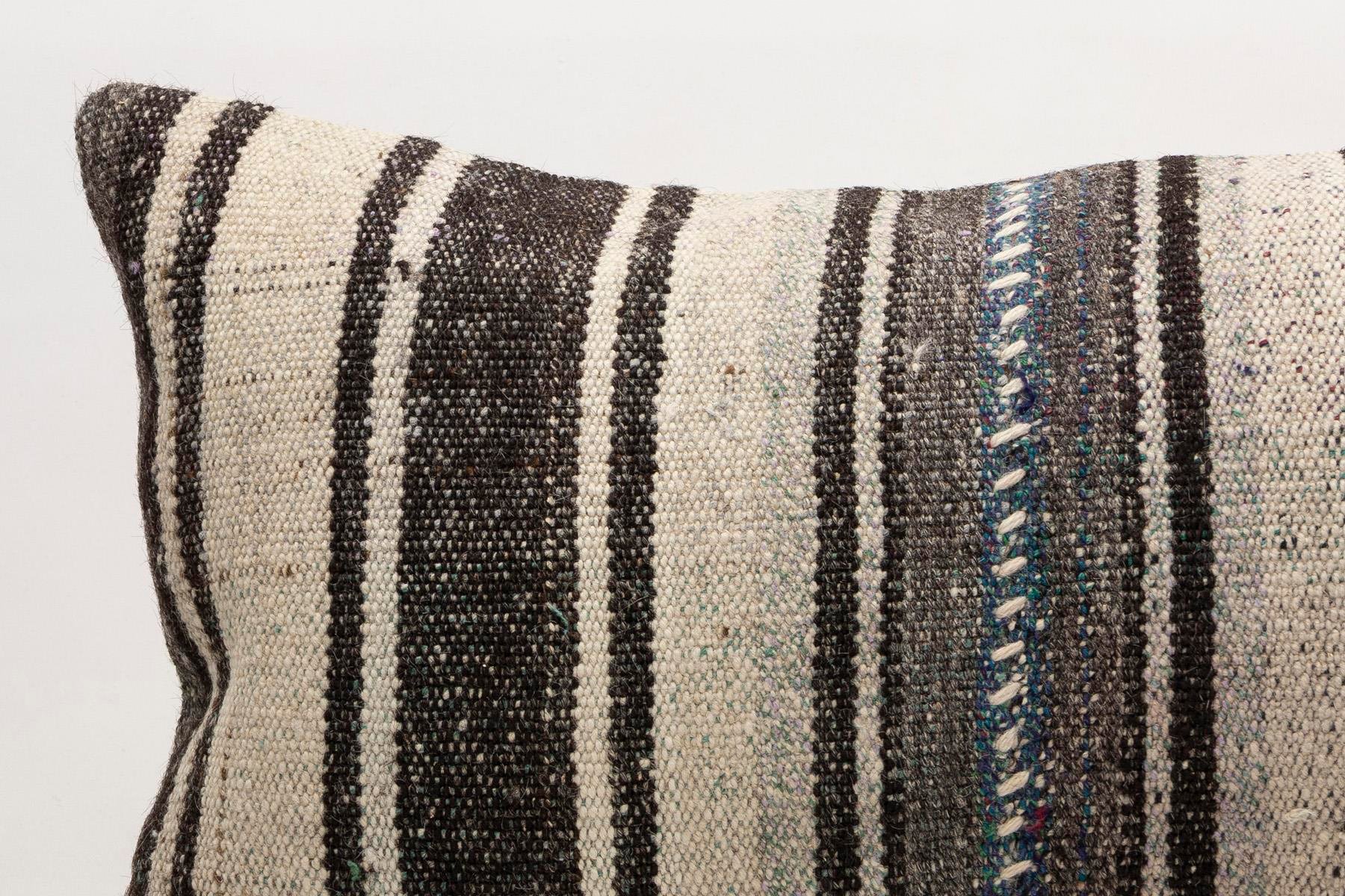 16x24 inches (40x60 cm) Kilim Pillow | KILIM WHOLESALE - Vintage Handmade Pillows - Vintage Handmade Kilim Rugs - It is 100% wool. Artistic and historical rugs. Old handwoven rugs. - Online hand woven rugs and kilim cushions sales. Shipping to a