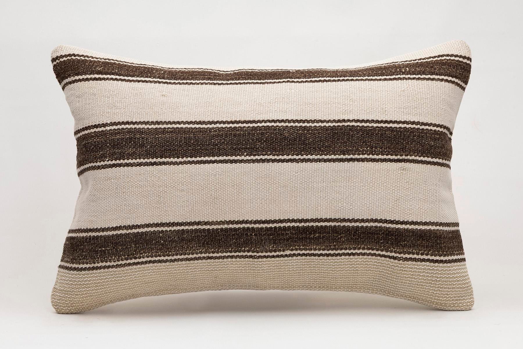 16x24 inches (40x60 cm) Kilim Pillow | KILIM WHOLESALE - Vintage Handmade Pillows - Vintage Handmade Kilim Rugs - It is 100% wool. Artistic and historical rugs. Old handwoven rugs. - Online hand woven rugs and kilim cushions sales. Shipping to a