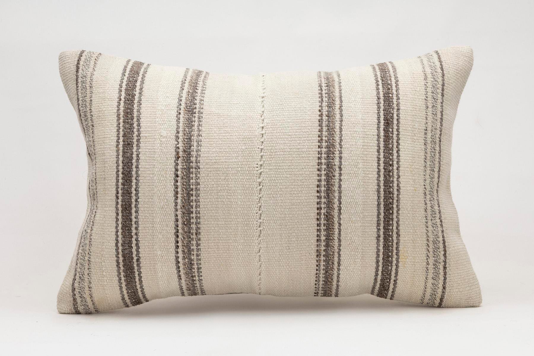 16x24 inches (40x60 cm) Kilim Pillow | KILIM WHOLESALE - Vintage Handmade Pillows - Vintage Handmade Kilim Rugs - It is 100% wool. Artistic and historical rugs. Old handwoven rugs. - Online hand woven rugs and kilim cushions sales. Shipping to a