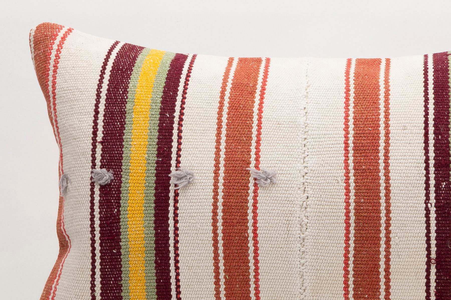 16x24 inches (40x60 cm) Kilim Pillow | KILIM WHOLESALE - Vintage Handmade Pillows - Vintage Handmade Kilim Rugs - It is 100% wool. Artistic and historical rugs. Old handwoven rugs. - Online hand woven rugs and kilim cushions sales. Shipping to a