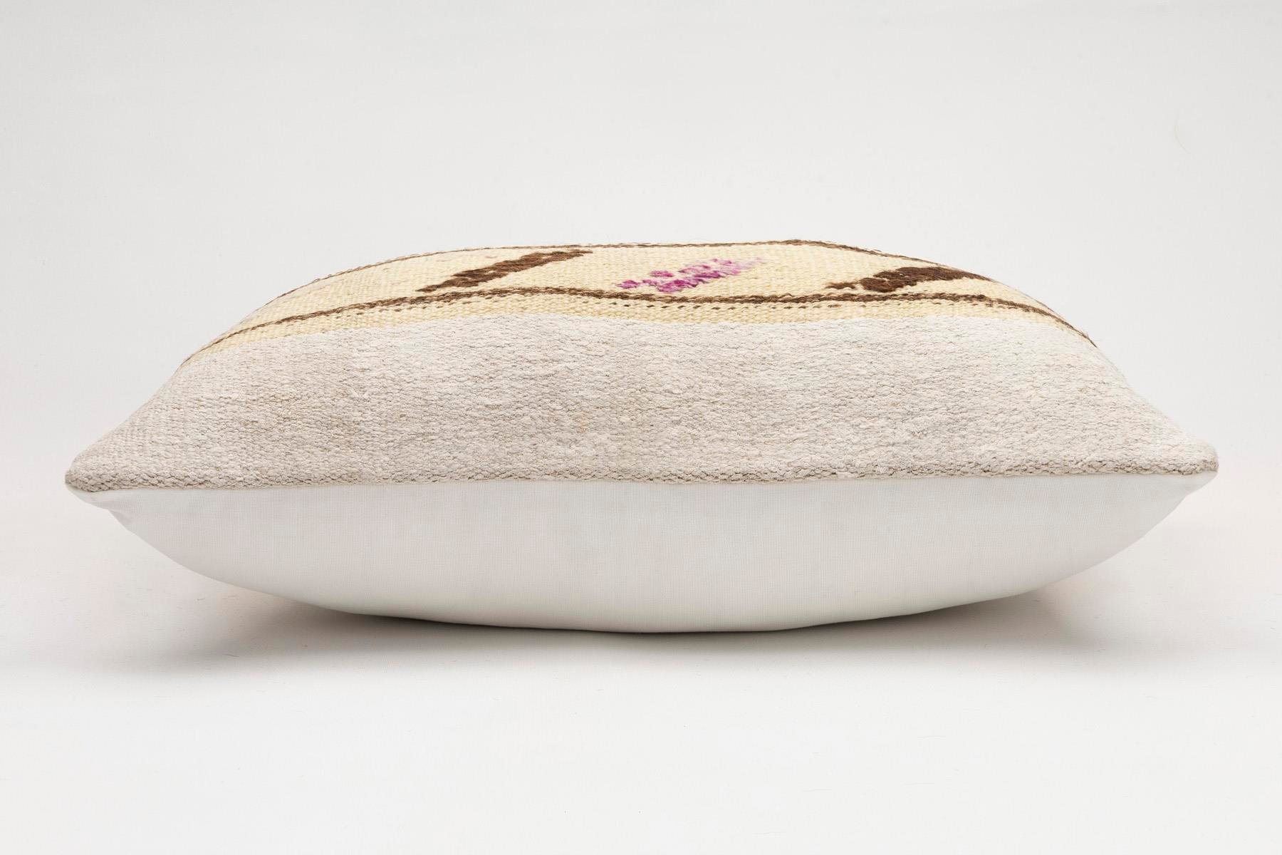 16x24 inches (40x60 cm) Kilim Pillow | KILIM WHOLESALE - Vintage Handmade Pillows - Vintage Handmade Kilim Rugs - It is 100% wool. Artistic and historical rugs. Old handwoven rugs. - Online hand woven rugs and kilim cushions sales. Shipping to a