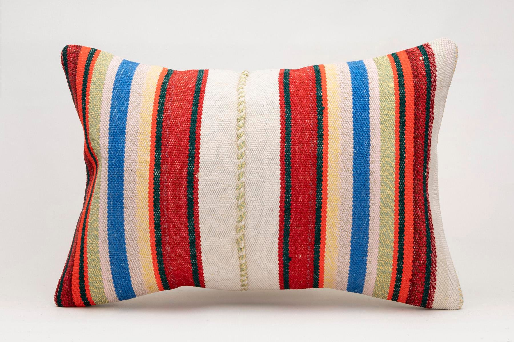 16x24 inches (40x60 cm) Kilim Pillow | KILIM WHOLESALE - Vintage Handmade Pillows - Vintage Handmade Kilim Rugs - It is 100% wool. Artistic and historical rugs. Old handwoven rugs. - Online hand woven rugs and kilim cushions sales. Shipping to a