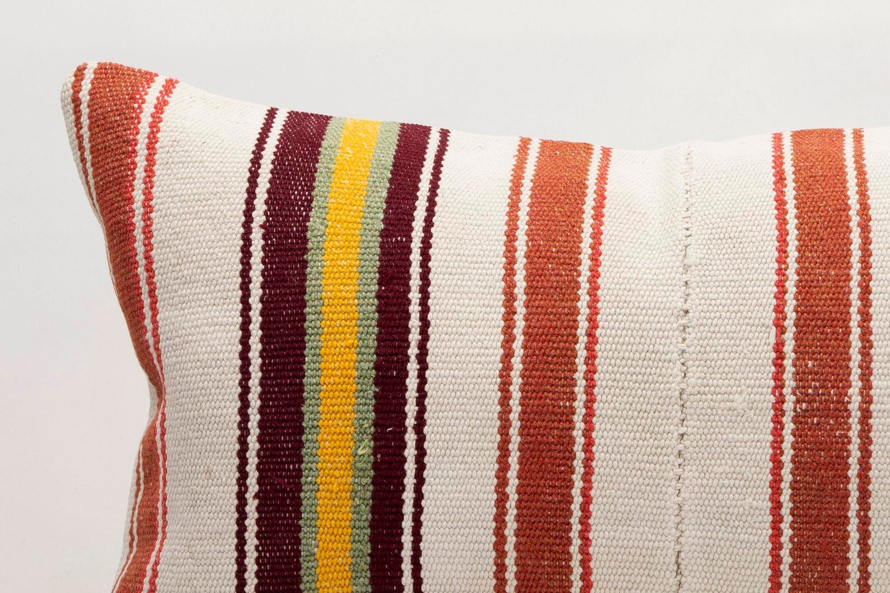 16x24 inches (40x60 cm) Kilim Pillow | KILIM WHOLESALE - Vintage Handmade Pillows - Vintage Handmade Kilim Rugs - It is 100% wool. Artistic and historical rugs. Old handwoven rugs. - Online hand woven rugs and kilim cushions sales. Shipping to a