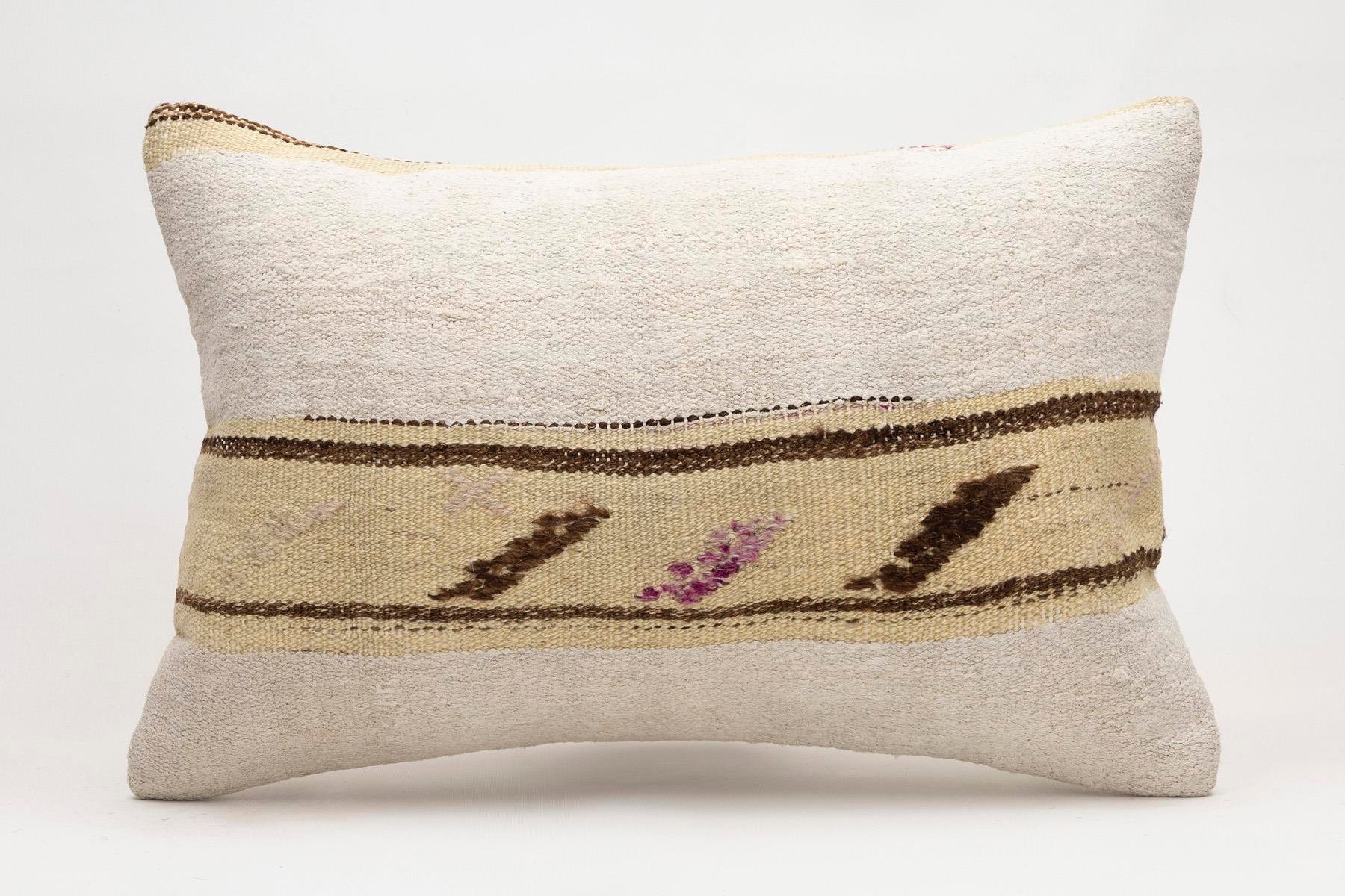 16x24 inches (40x60 cm) Kilim Pillow | KILIM WHOLESALE - Vintage Handmade Pillows - Vintage Handmade Kilim Rugs - It is 100% wool. Artistic and historical rugs. Old handwoven rugs. - Online hand woven rugs and kilim cushions sales. Shipping to a