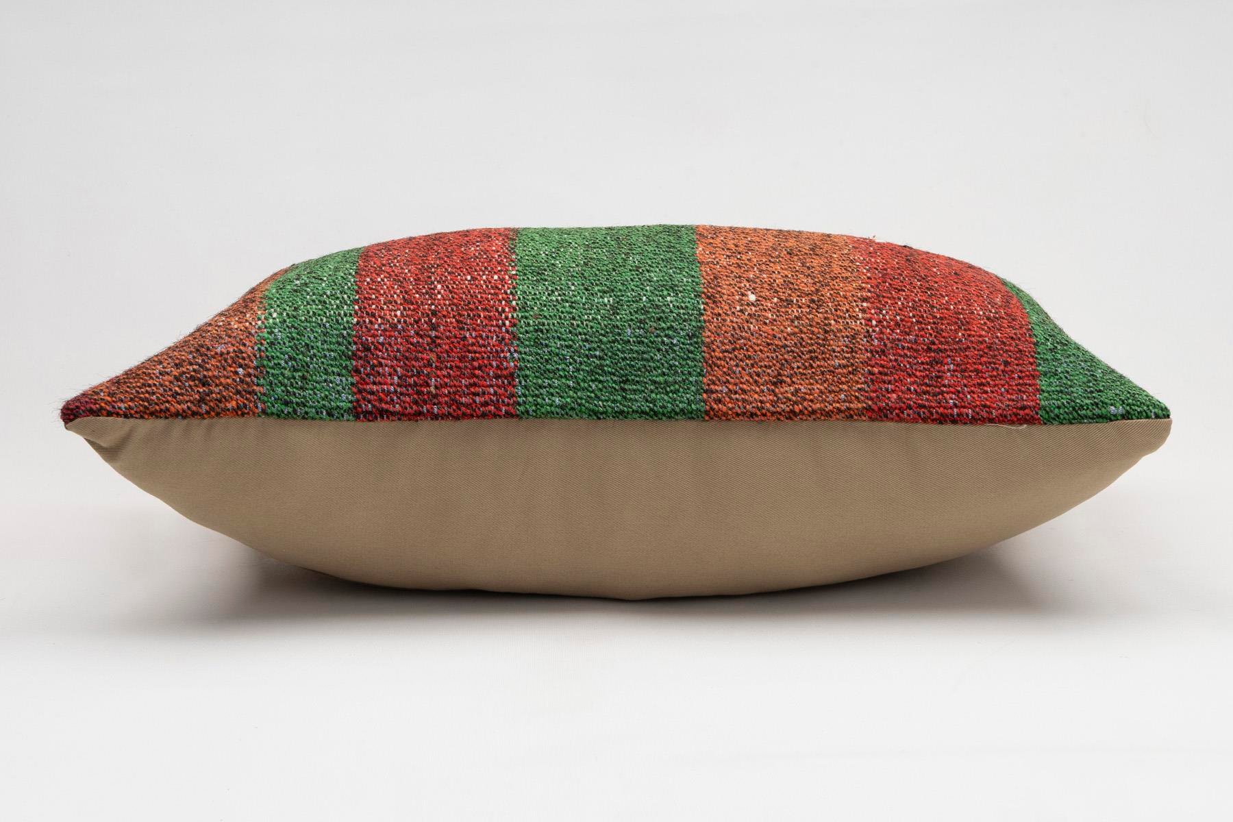 16x24 inches (40x60 cm) Kilim Pillow | KILIM WHOLESALE - Vintage Handmade Pillows - Vintage Handmade Kilim Rugs - It is 100% wool. Artistic and historical rugs. Old handwoven rugs. - Online hand woven rugs and kilim cushions sales. Shipping to a