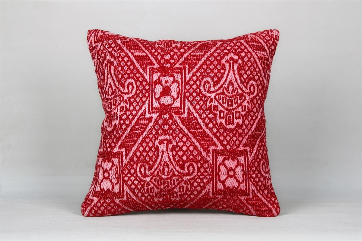 16''16'' (40x40 cm) Kilim Pillows - Vintage Handmade Kilim Pillows - Vintage Handmade Kilim Rugs - It is 100% wool. Artistic and historical rugs. Old handwoven rugs.