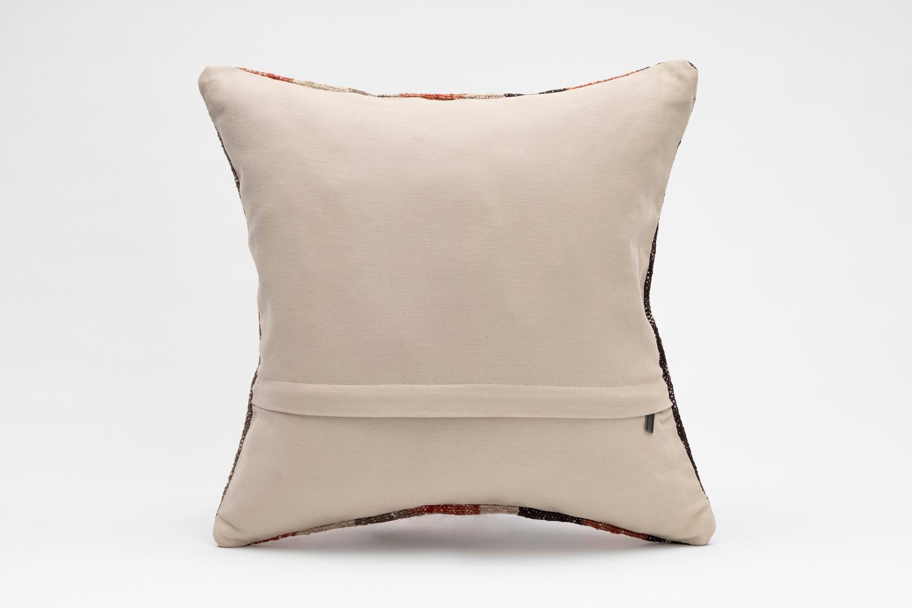 16''16'' (40x40 cm) Kilim Pillows - Vintage Handmade Kilim Pillows - Vintage Handmade Kilim Rugs - It is 100% wool. Artistic and historical rugs. Old handwoven rugs.