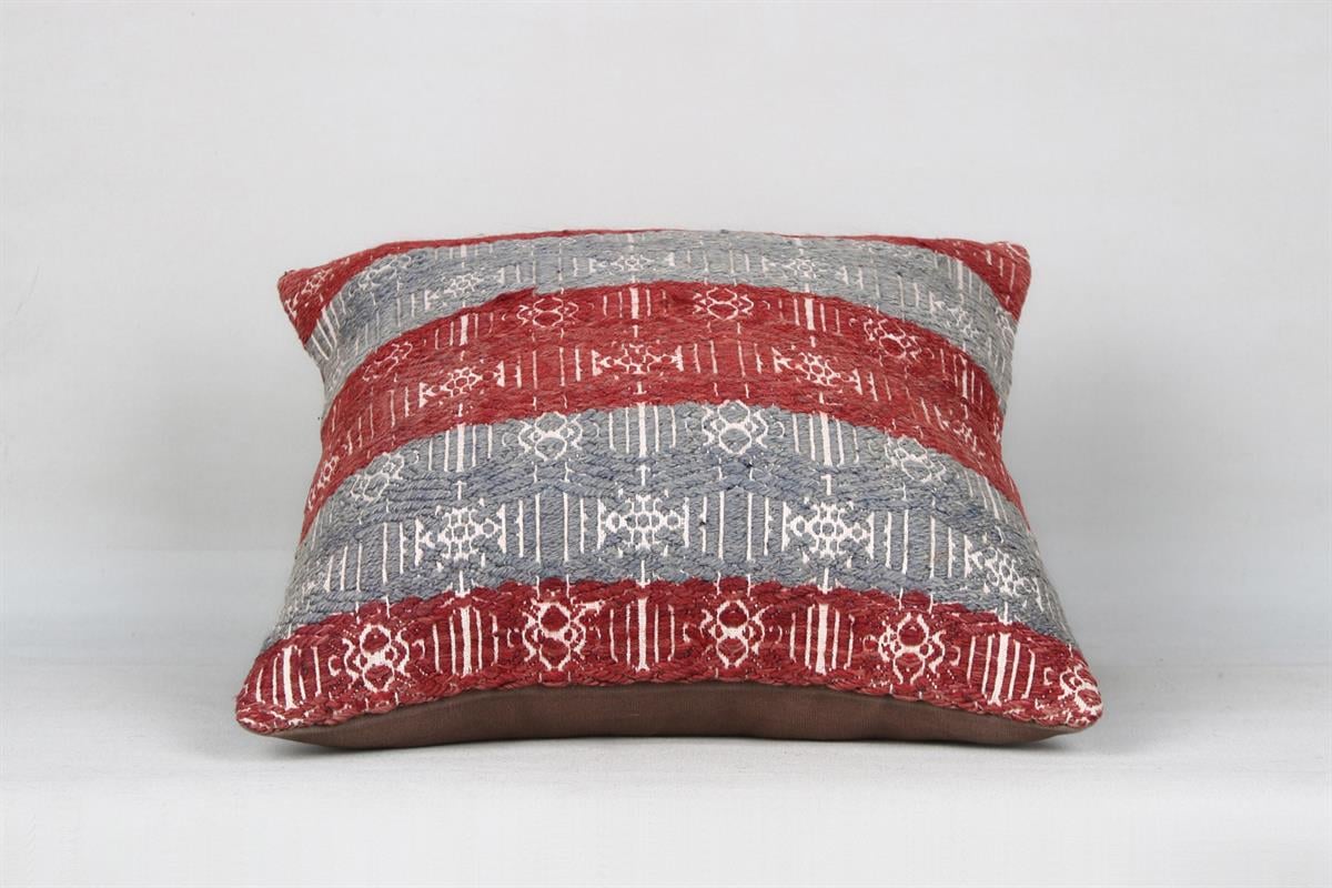 16''16'' (40x40 cm) Kilim Pillows - Vintage Handmade Kilim Pillows - Vintage Handmade Kilim Rugs - It is 100% wool. Artistic and historical rugs. Old handwoven rugs.