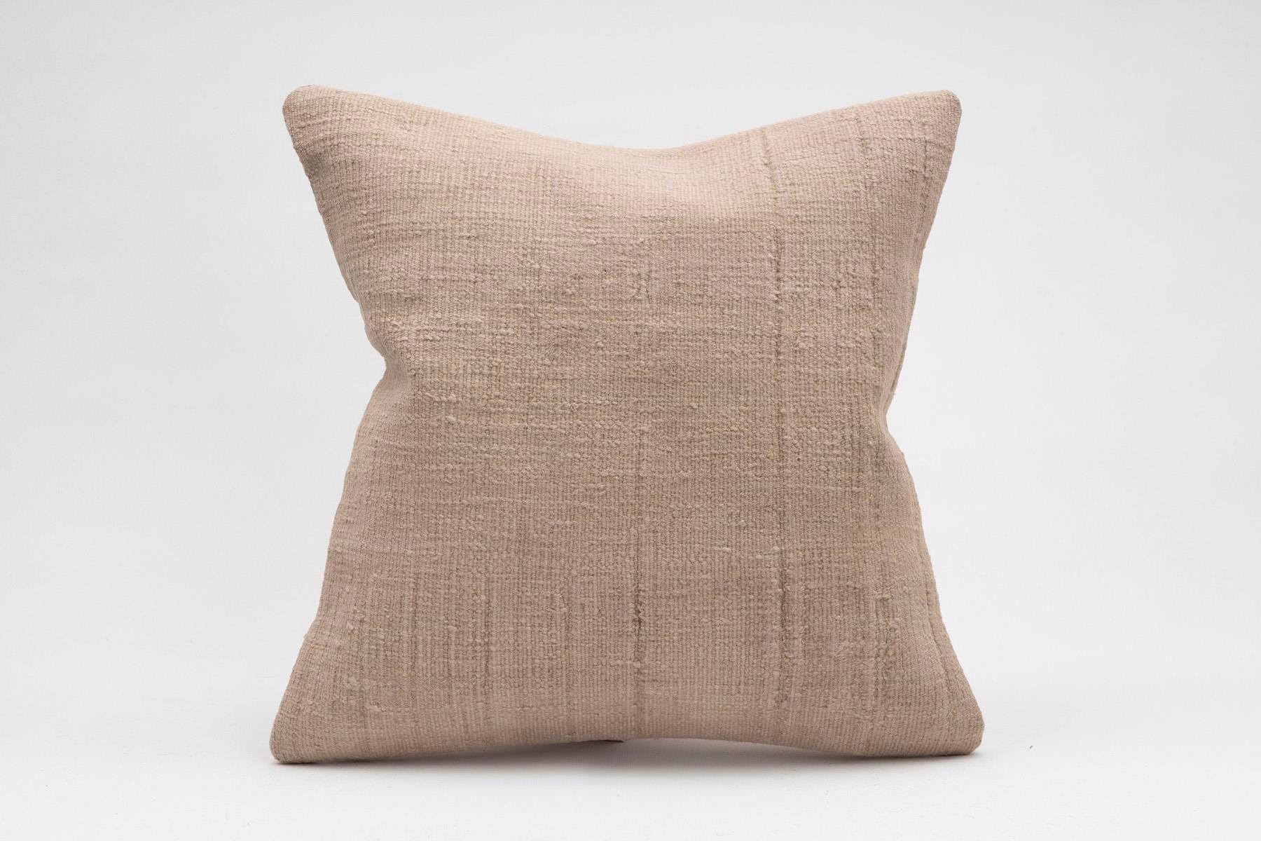 16''16'' (40x40 cm) Kilim Pillows - Vintage Handmade Kilim Pillows - Vintage Handmade Kilim Rugs - It is 100% wool. Artistic and historical rugs. Old handwoven rugs.