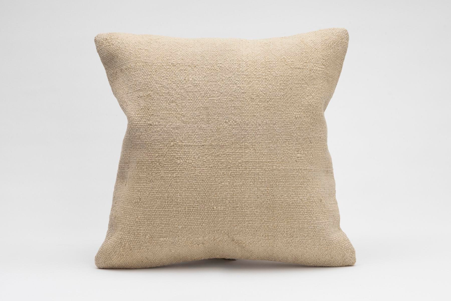 16''16'' (40x40 cm) Kilim Pillows - Vintage Handmade Kilim Pillows - Vintage Handmade Kilim Rugs - It is 100% wool. Artistic and historical rugs. Old handwoven rugs.