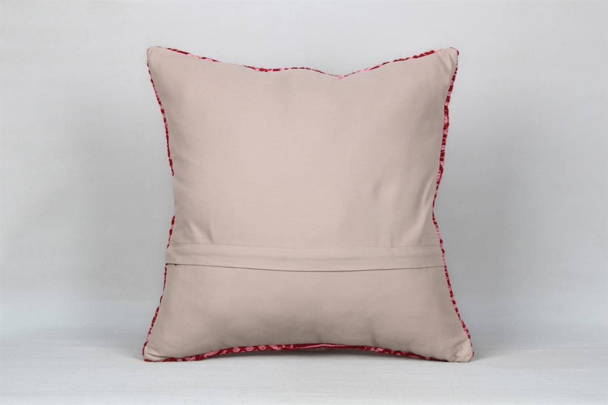 16''16'' (40x40 cm) Kilim Pillows - Vintage Handmade Kilim Pillows - Vintage Handmade Kilim Rugs - It is 100% wool. Artistic and historical rugs. Old handwoven rugs.