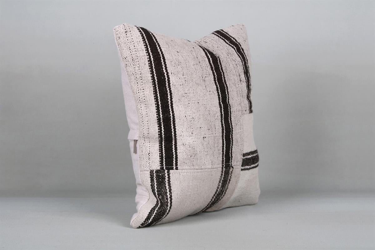 16''16'' (40x40 cm) Kilim Pillows - Vintage Handmade Kilim Pillows - Vintage Handmade Kilim Rugs - It is 100% wool. Artistic and historical rugs. Old handwoven rugs.