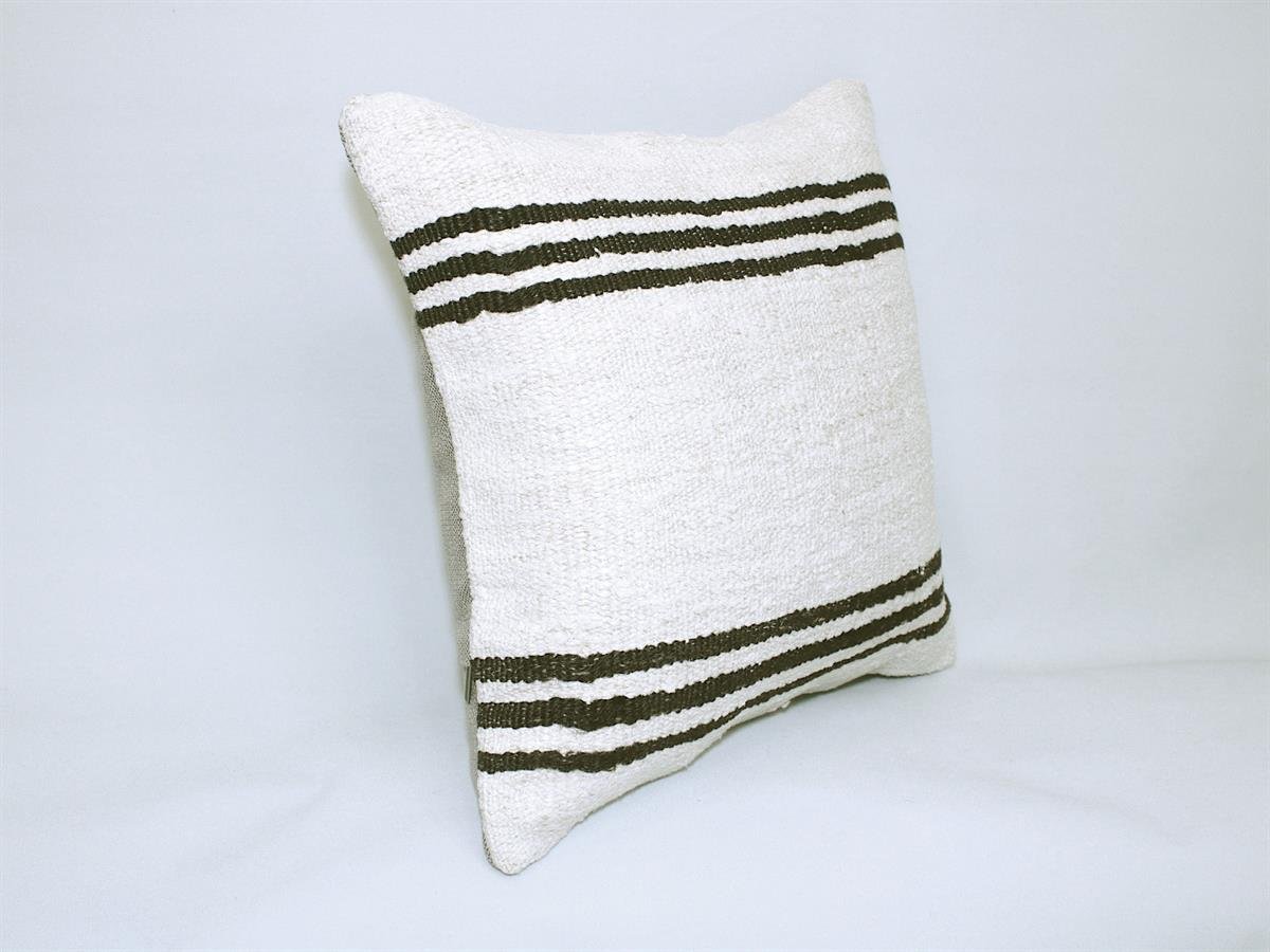 16''16'' (40x40 cm) Kilim Pillows - Vintage Handmade Kilim Pillows - Vintage Handmade Kilim Rugs - It is 100% wool. Artistic and historical rugs. Old handwoven rugs.