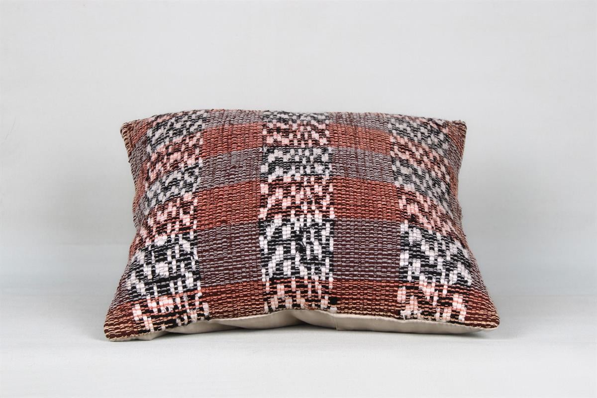 16''16'' (40x40 cm) Kilim Pillows - Vintage Handmade Kilim Pillows - Vintage Handmade Kilim Rugs - It is 100% wool. Artistic and historical rugs. Old handwoven rugs.
