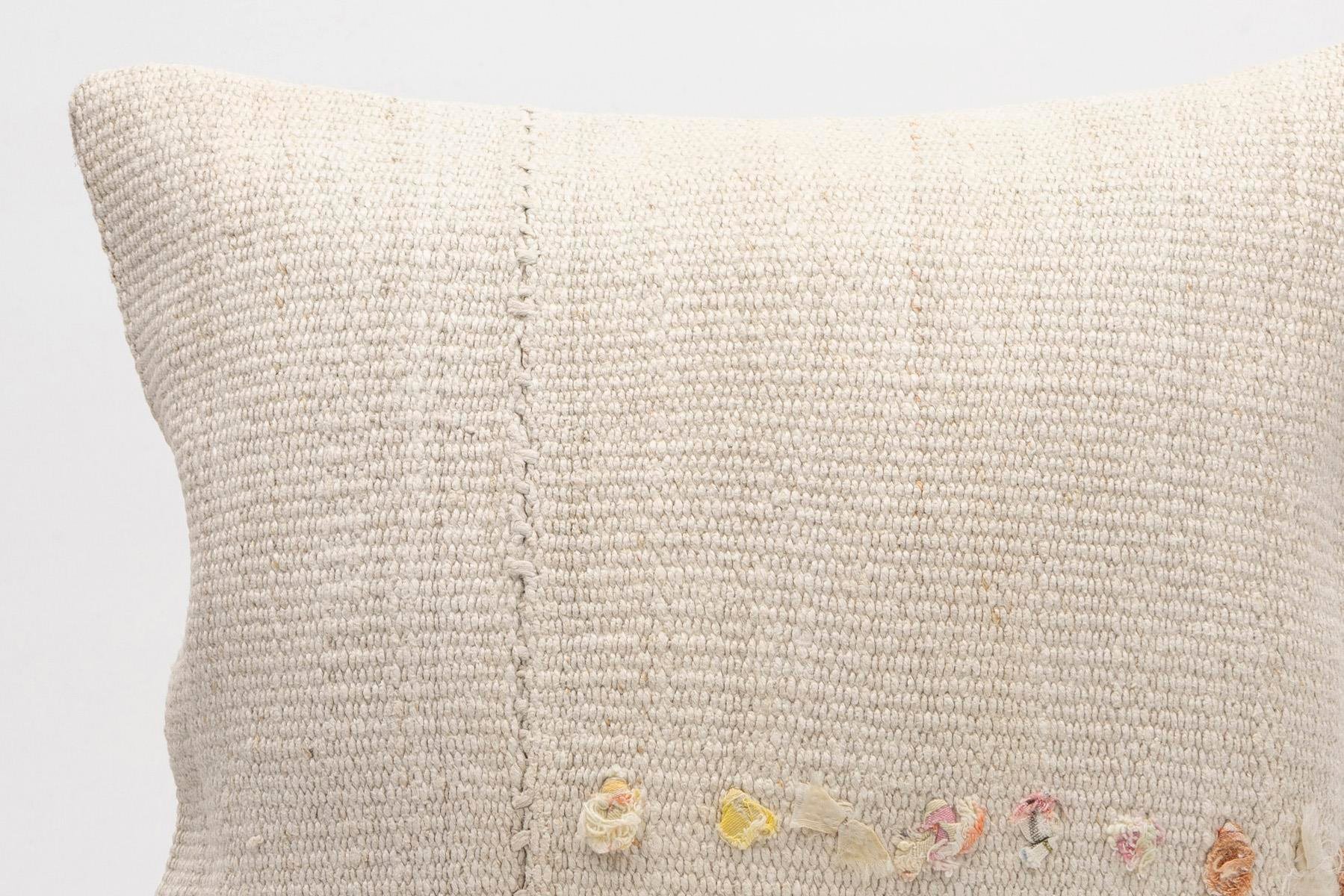 16''16'' (40x40 cm) Kilim Pillows - Vintage Handmade Kilim Pillows - Vintage Handmade Kilim Rugs - It is 100% wool. Artistic and historical rugs. Old handwoven rugs.