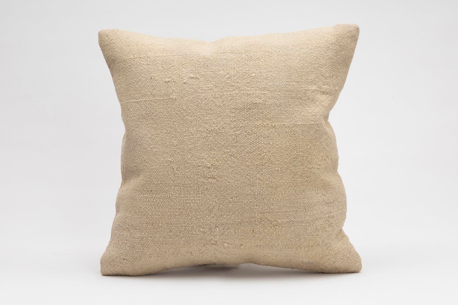 16''16'' (40x40 cm) Kilim Pillows - Vintage Handmade Kilim Pillows - Vintage Handmade Kilim Rugs - It is 100% wool. Artistic and historical rugs. Old handwoven rugs.