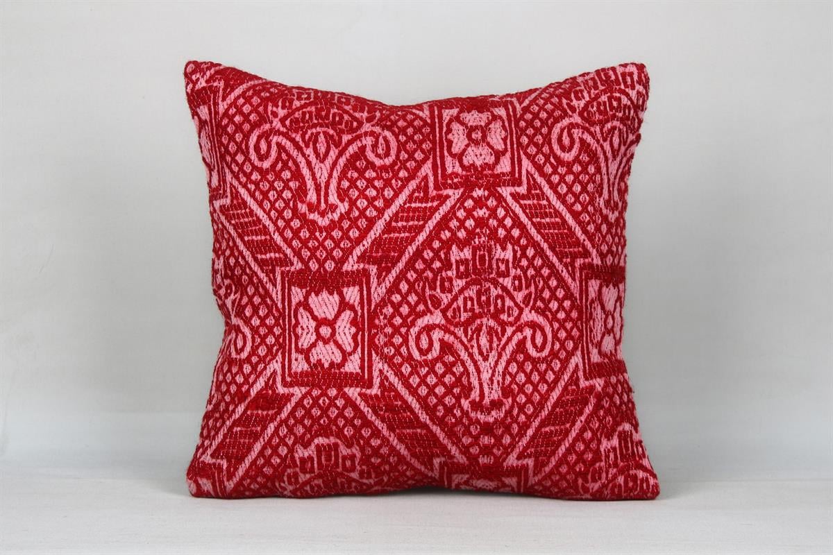 16''16'' (40x40 cm) Kilim Pillows - Vintage Handmade Kilim Pillows - Vintage Handmade Kilim Rugs - It is 100% wool. Artistic and historical rugs. Old handwoven rugs.