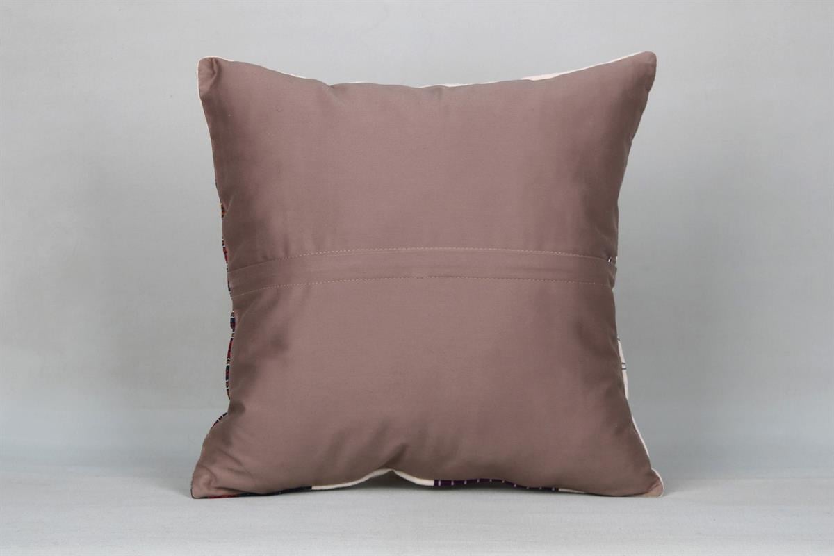 16''16'' (40x40 cm) Kilim Pillows - Vintage Handmade Kilim Pillows - Vintage Handmade Kilim Rugs - It is 100% wool. Artistic and historical rugs. Old handwoven rugs.