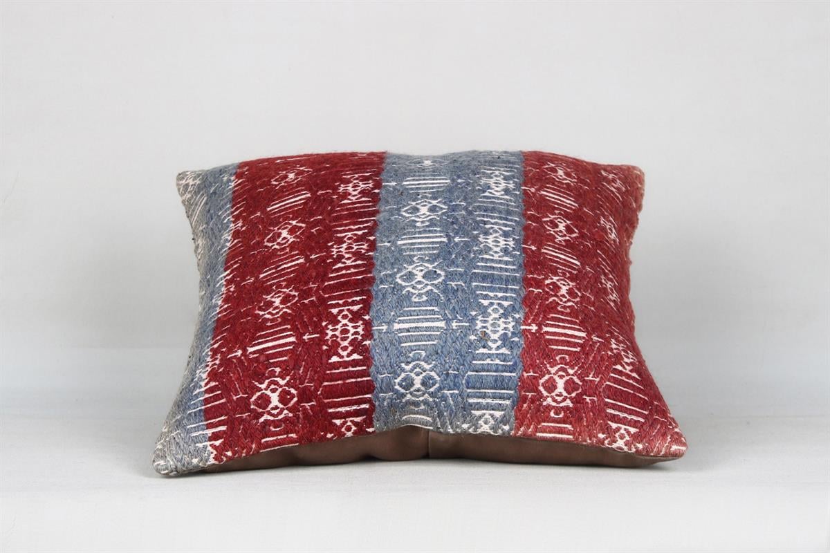 16''16'' (40x40 cm) Kilim Pillows - Vintage Handmade Kilim Pillows - Vintage Handmade Kilim Rugs - It is 100% wool. Artistic and historical rugs. Old handwoven rugs.