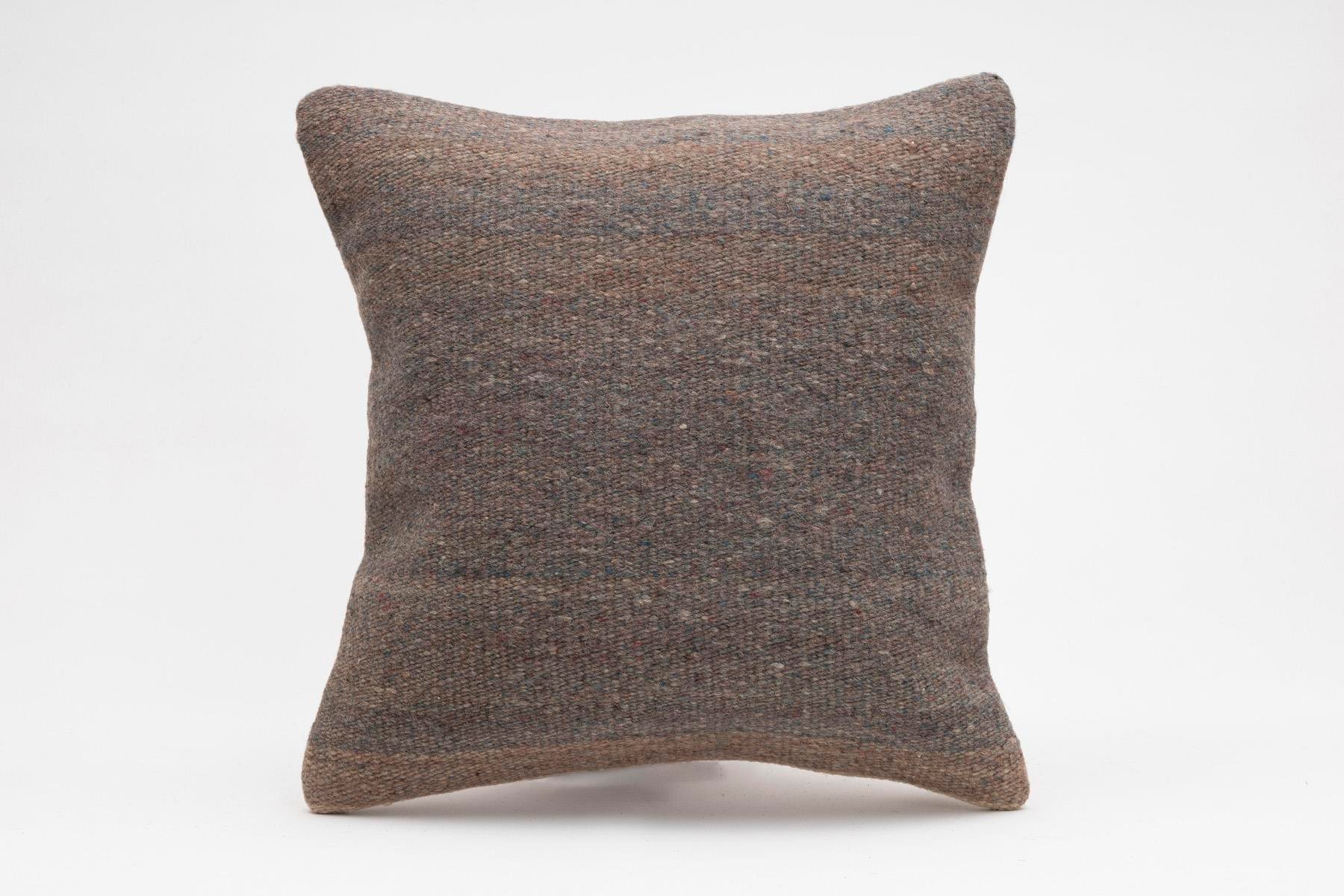 16''16'' (40x40 cm) Kilim Pillows - Vintage Handmade Kilim Pillows - Vintage Handmade Kilim Rugs - It is 100% wool. Artistic and historical rugs. Old handwoven rugs.