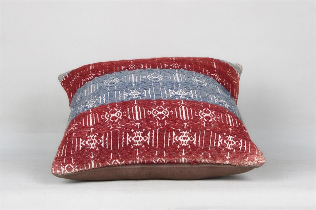 16''16'' (40x40 cm) Kilim Pillows - Vintage Handmade Kilim Pillows - Vintage Handmade Kilim Rugs - It is 100% wool. Artistic and historical rugs. Old handwoven rugs.