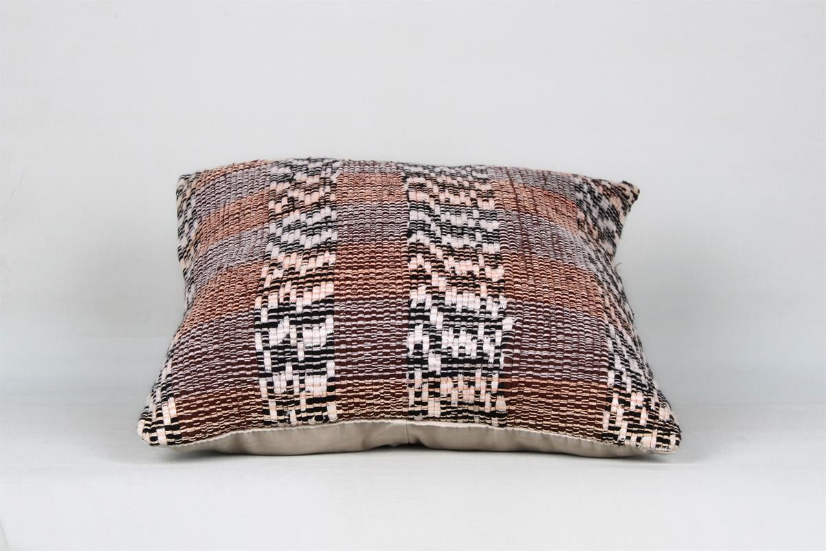 16''16'' (40x40 cm) Kilim Pillows - Vintage Handmade Kilim Pillows - Vintage Handmade Kilim Rugs - It is 100% wool. Artistic and historical rugs. Old handwoven rugs.