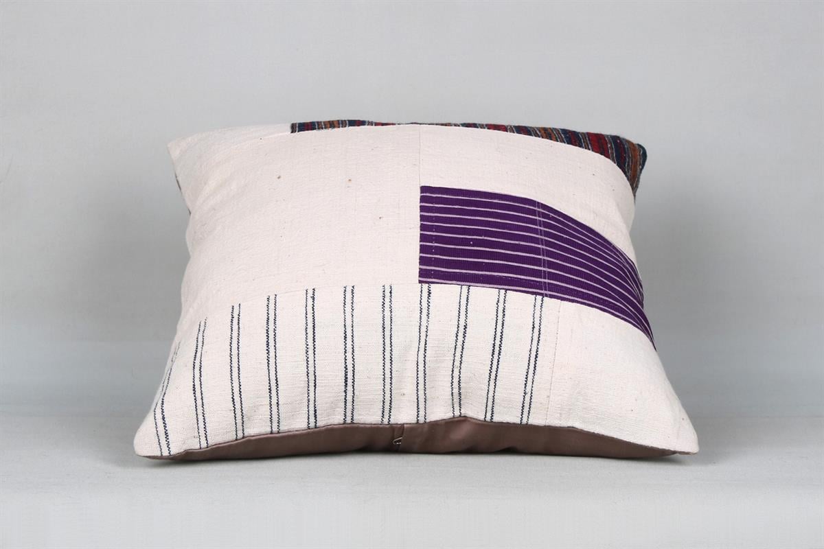 16''16'' (40x40 cm) Kilim Pillows - Vintage Handmade Kilim Pillows - Vintage Handmade Kilim Rugs - It is 100% wool. Artistic and historical rugs. Old handwoven rugs.