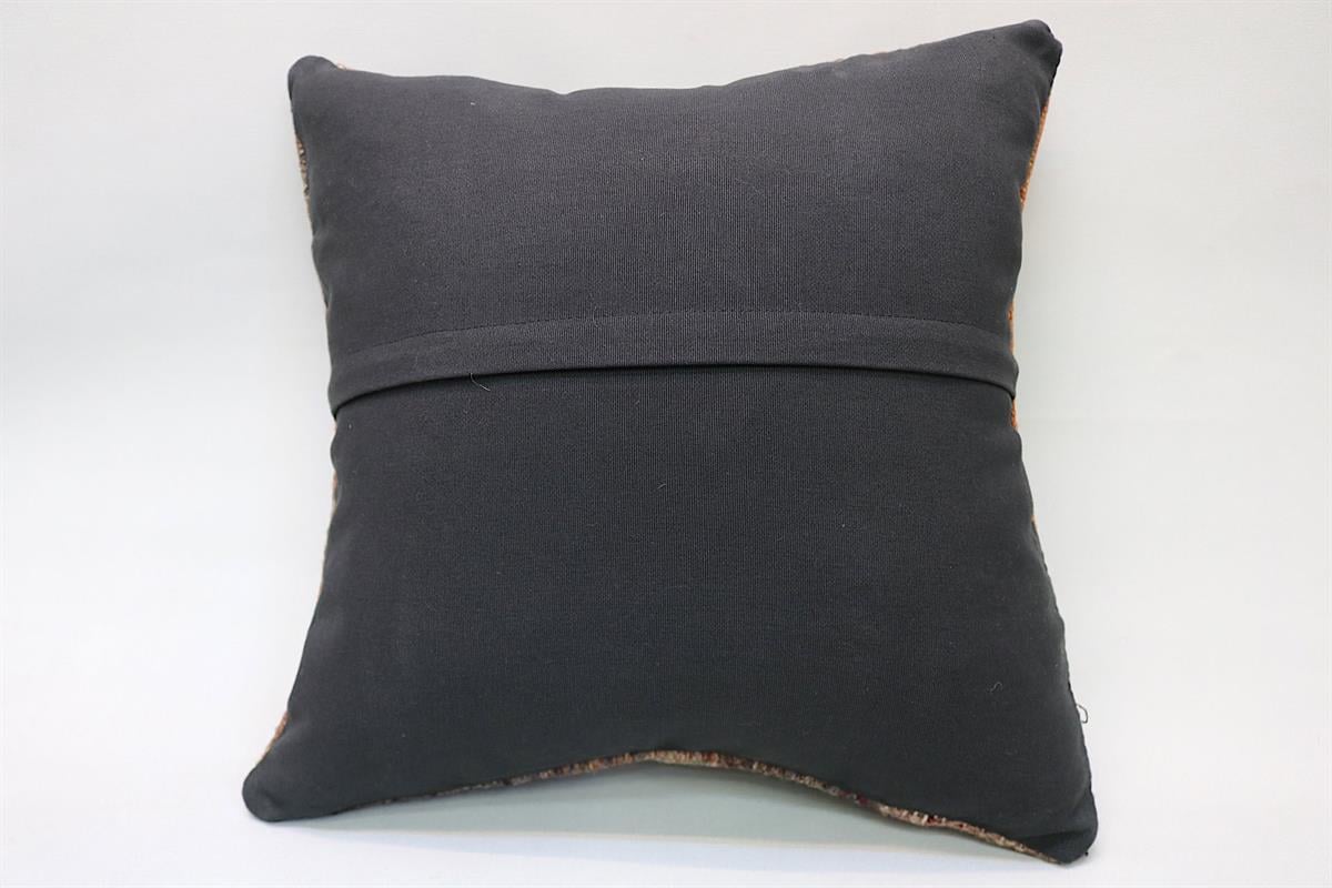 16''16'' (40x40 cm) Kilim Pillows - Vintage Handmade Kilim Pillows - Vintage Handmade Kilim Rugs - It is 100% wool. Artistic and historical rugs. Old handwoven rugs.