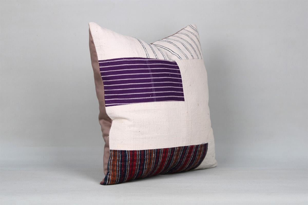 16''16'' (40x40 cm) Kilim Pillows - Vintage Handmade Kilim Pillows - Vintage Handmade Kilim Rugs - It is 100% wool. Artistic and historical rugs. Old handwoven rugs.